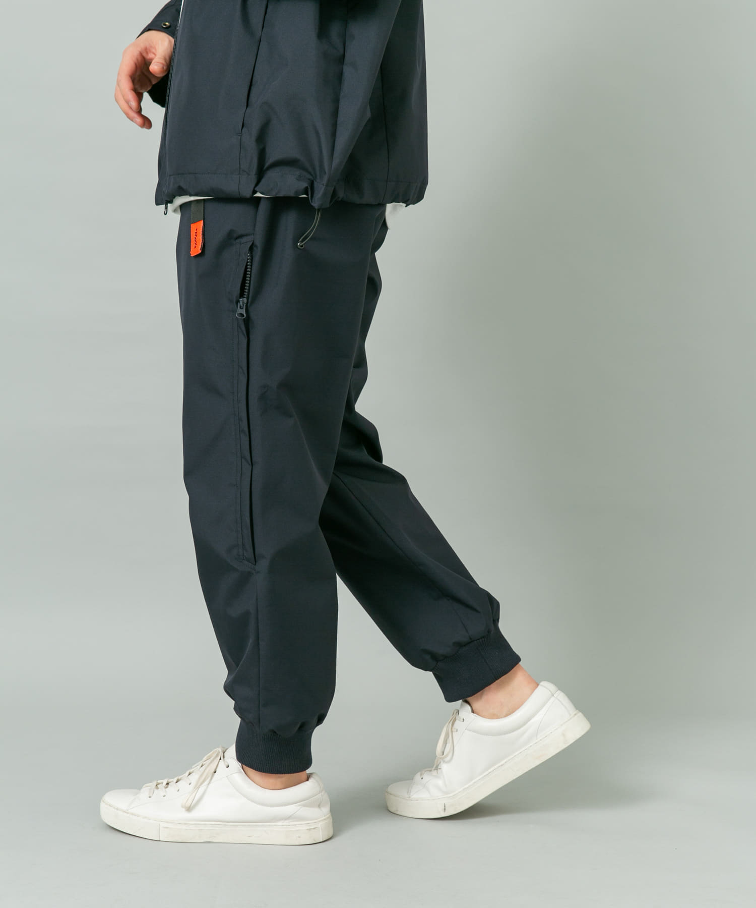 『別注』+phenix　WINDSTOPPER by GORE-TEX LABS リブジョガーパンツ NAVY M