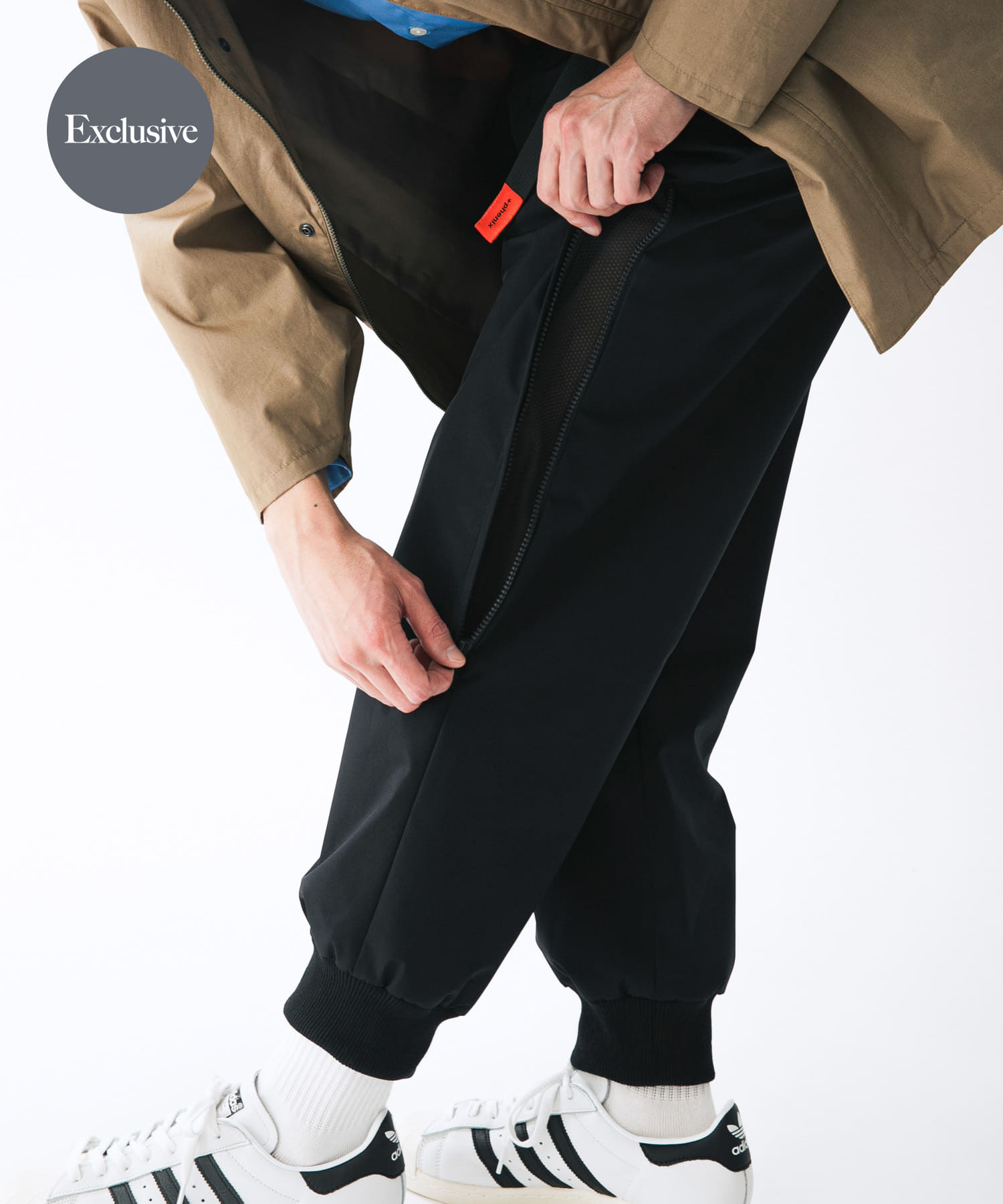 『別注』+phenix　WINDSTOPPER by GORE-TEX LABS リブジョガーパンツ