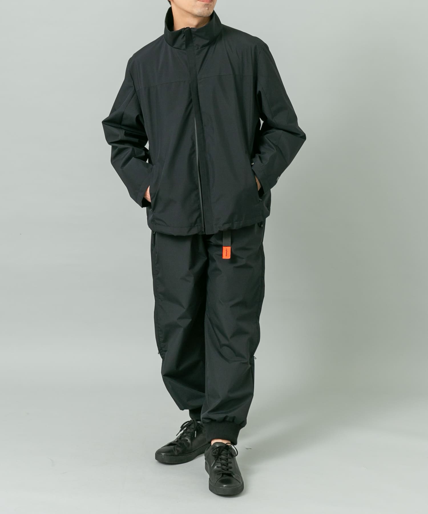 『別注』+phenix　WINDSTOPPER by GORE-TEX LABS スタンドブルゾン BLACK L