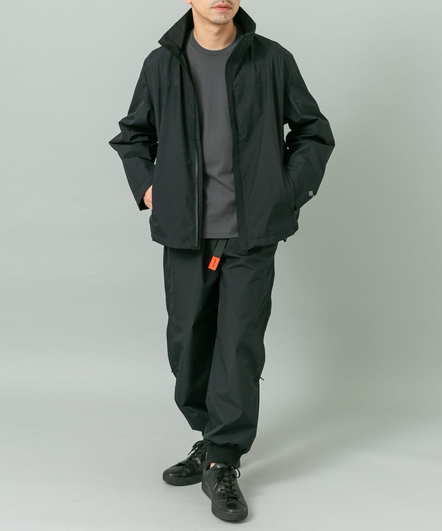 『別注』+phenix　WINDSTOPPER by GORE-TEX LABS スタンドブルゾン BLACK L