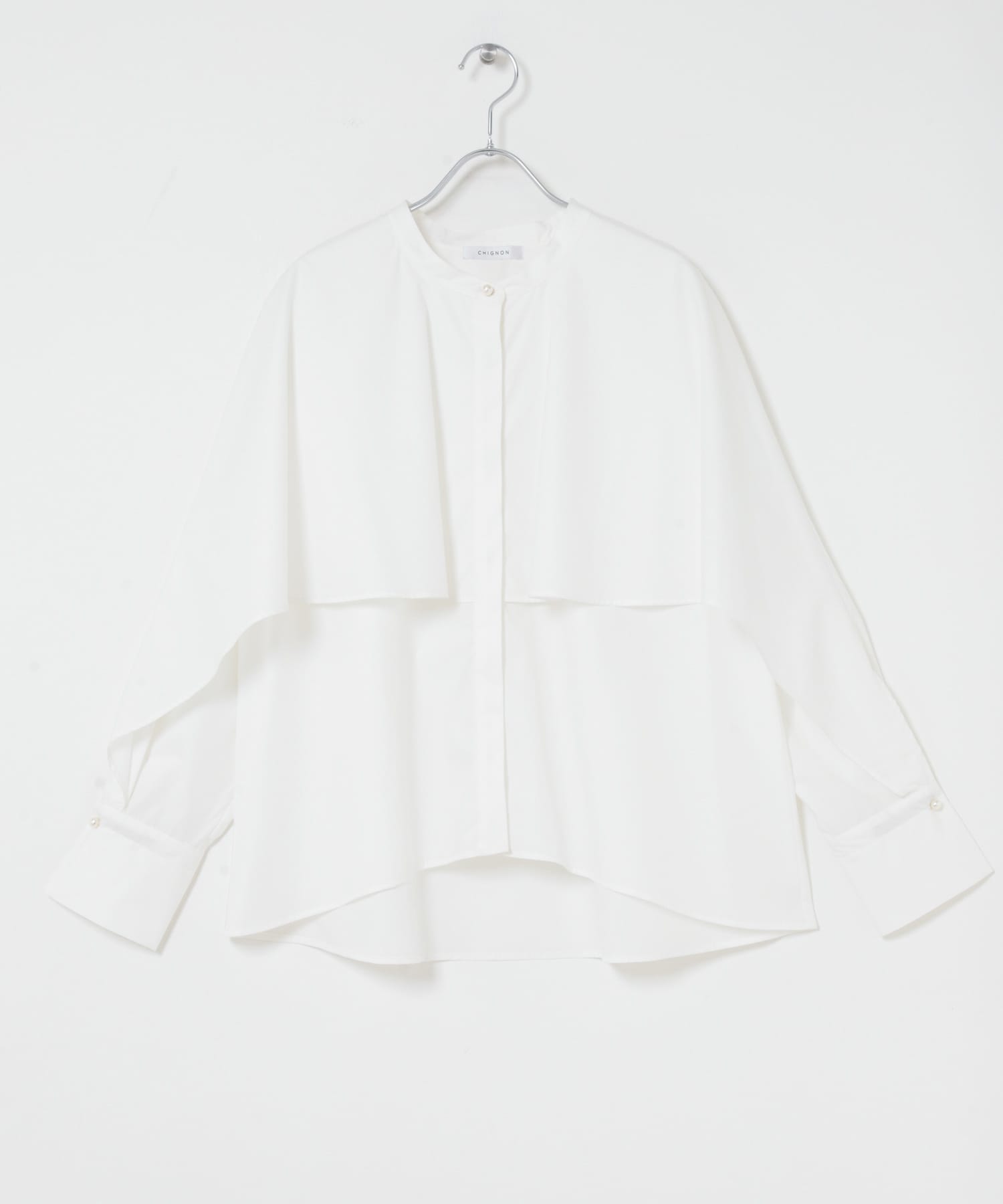 『別注』CHIGNON×ROSSO　ラッフルシャツブラウス OWHITE Free