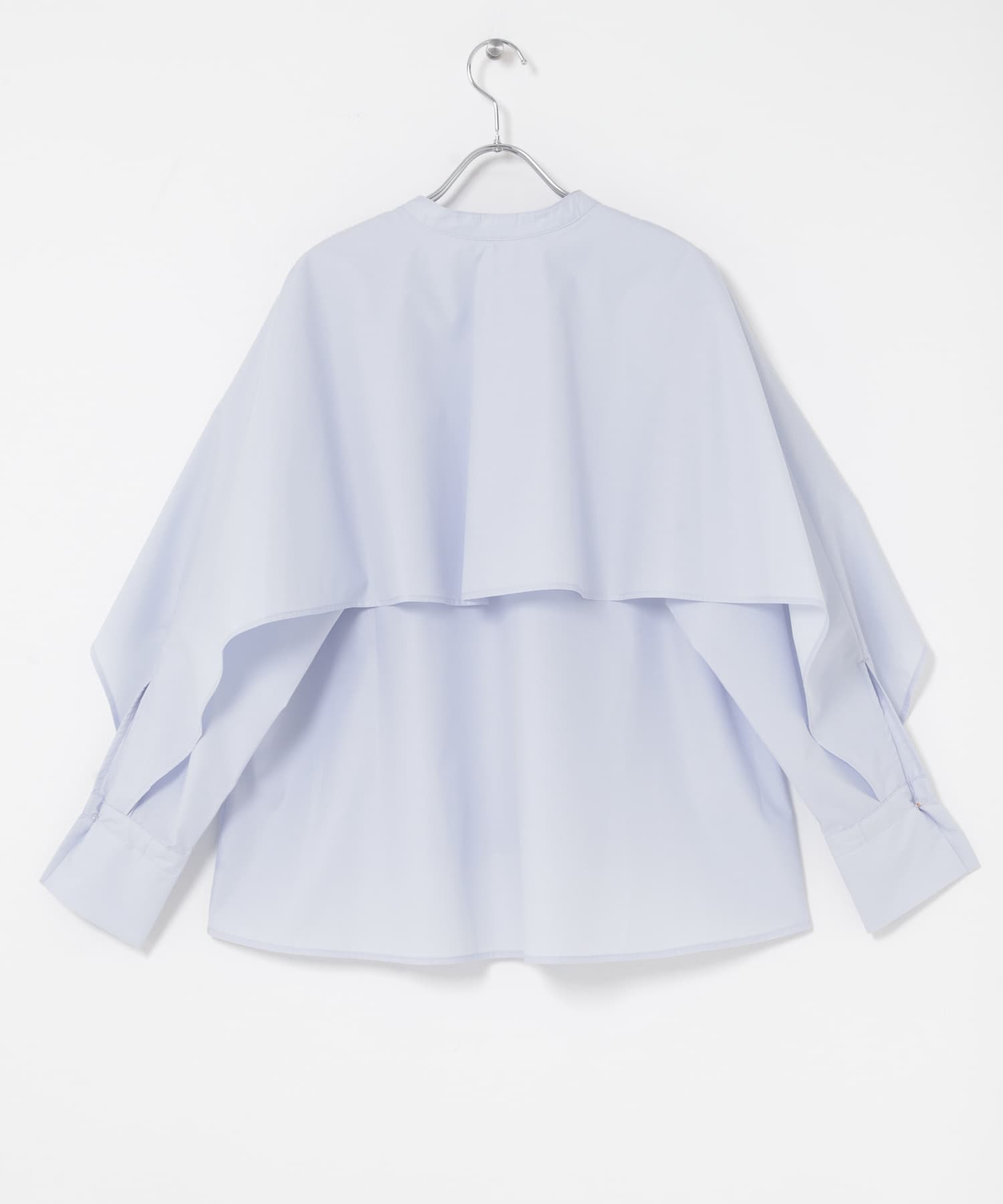 『別注』CHIGNON×ROSSO　ラッフルシャツブラウス LBLUE Free