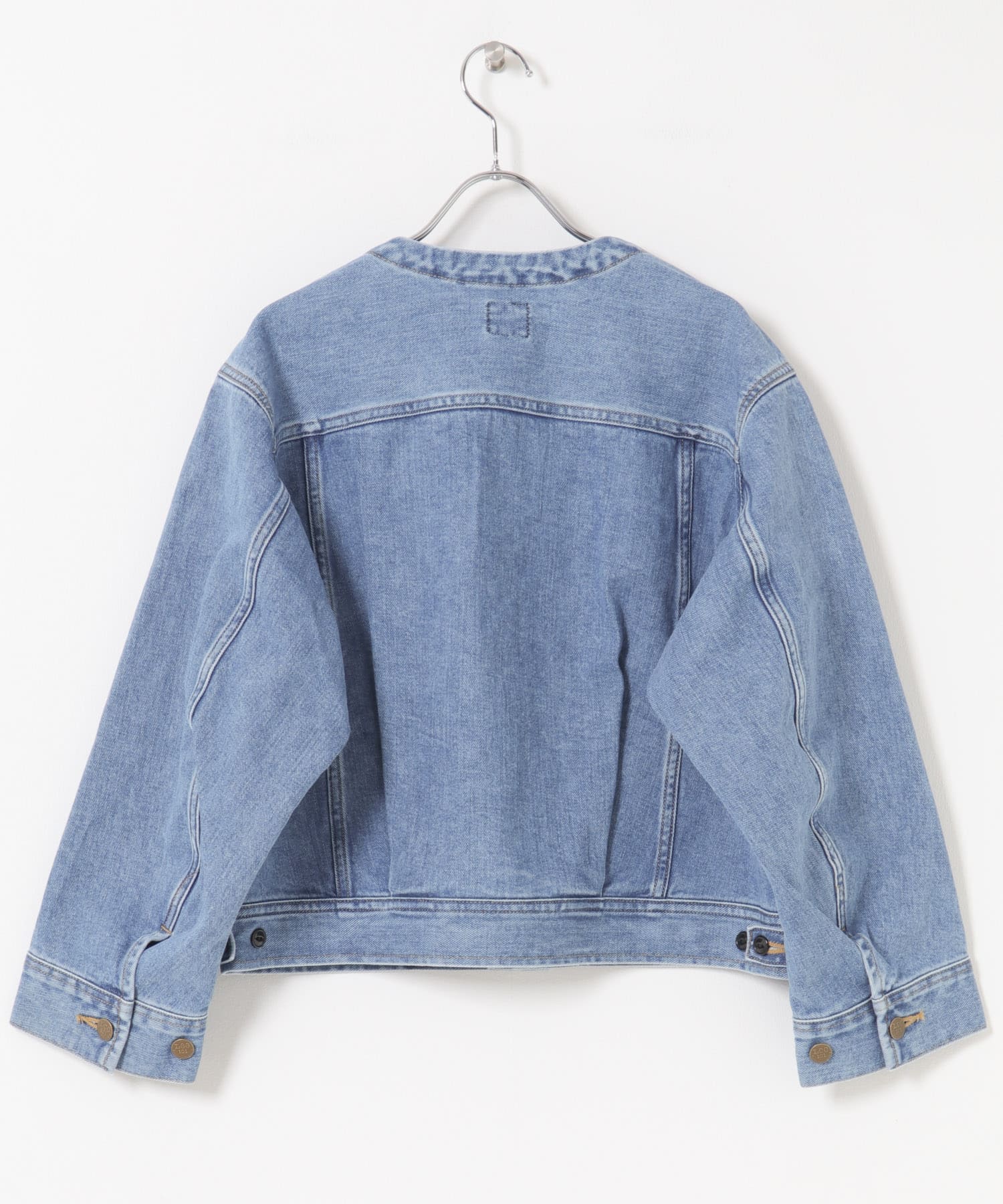 『別注』Lee101×ROSSO　NOCOLLAR SHORT JACKET USED Short