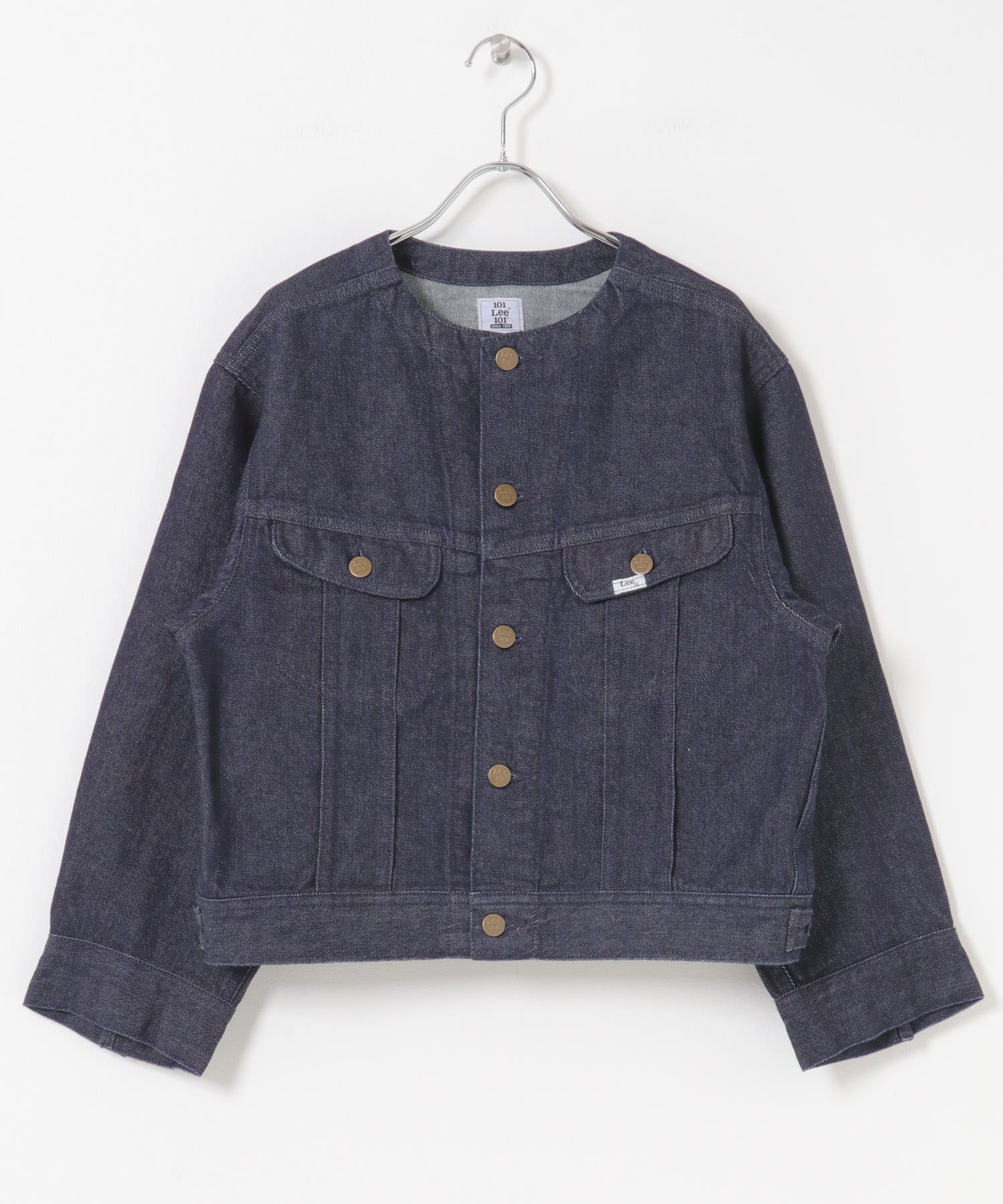 『別注』Lee101×ROSSO　NOCOLLAR SHORT JACKET ONE WASH Short