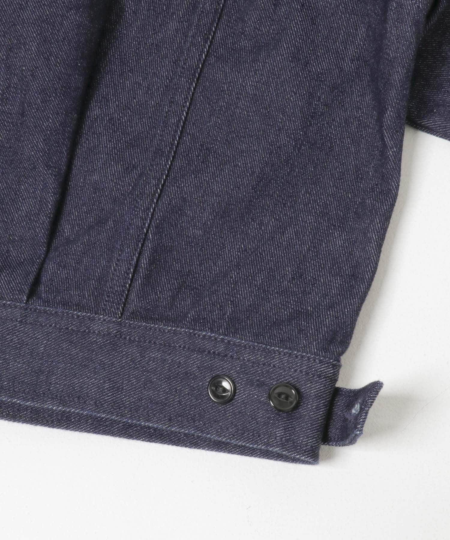 『別注』Lee101×ROSSO　NOCOLLAR SHORT JACKET ONE WASH Short