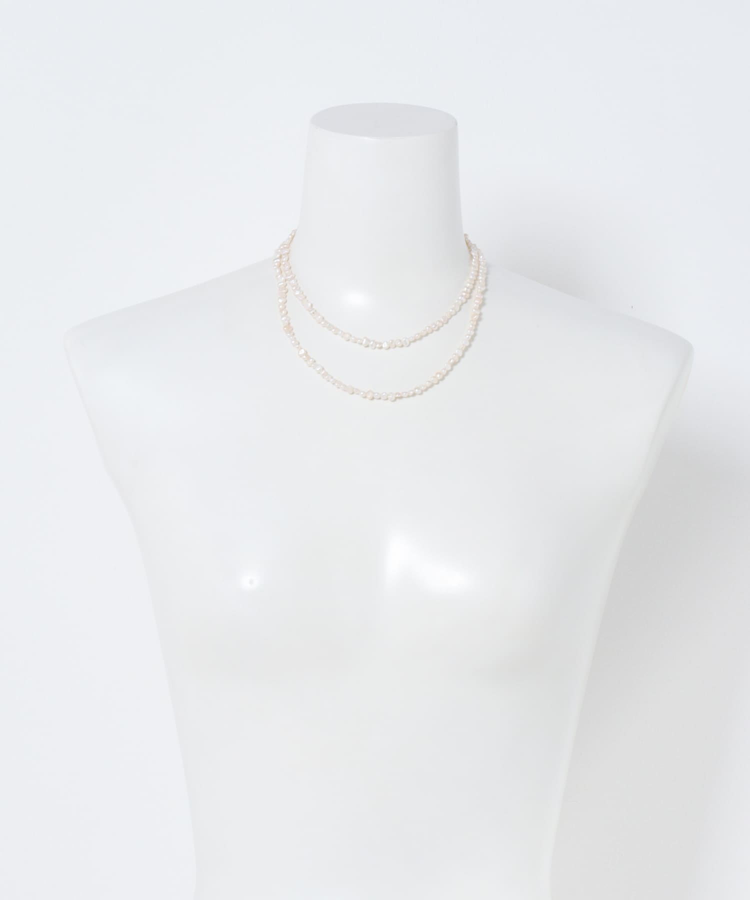 CHIGNON　淡水パールマンテルネックレス GOLD Free