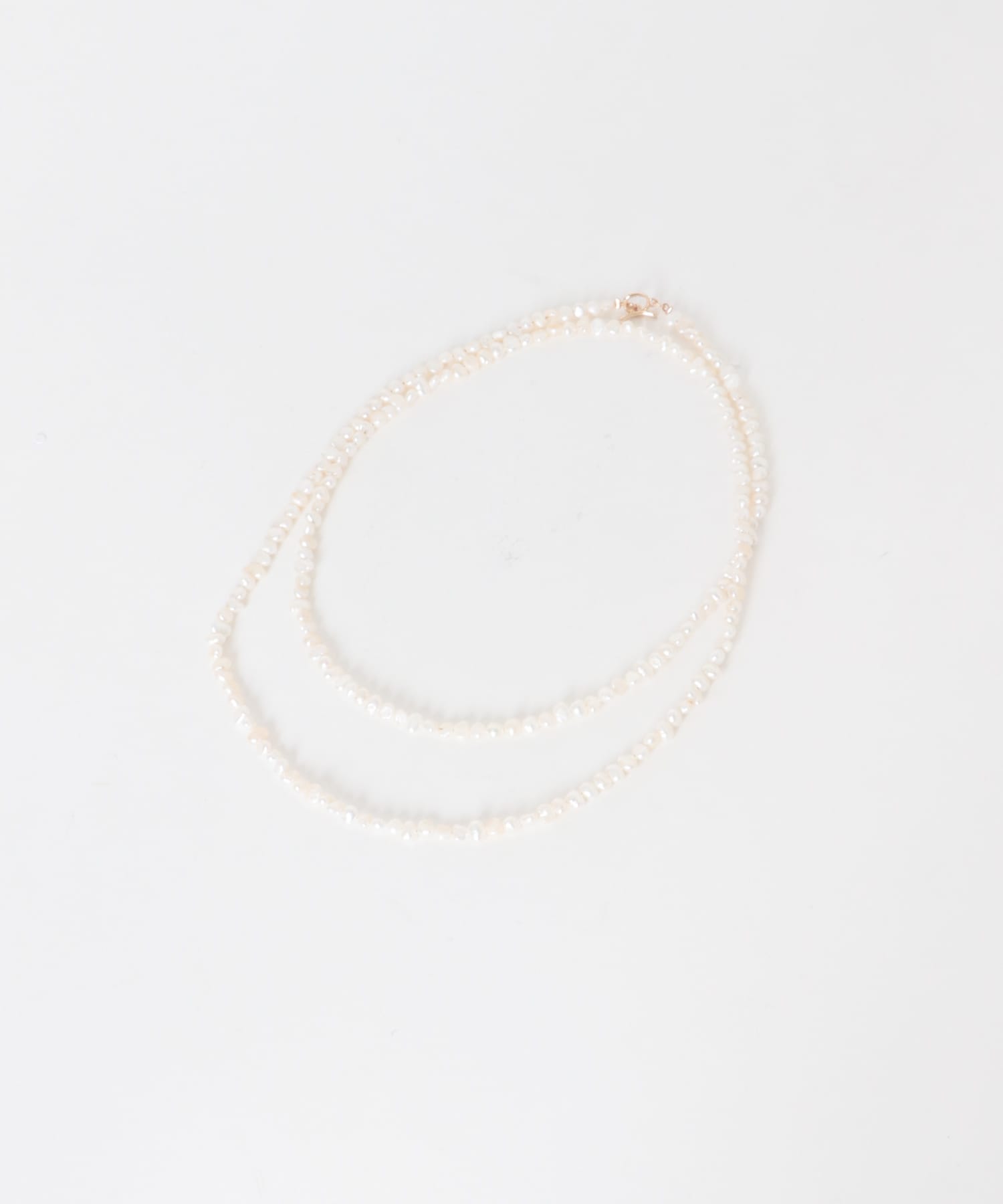 CHIGNON　淡水パールマンテルネックレス GOLD Free