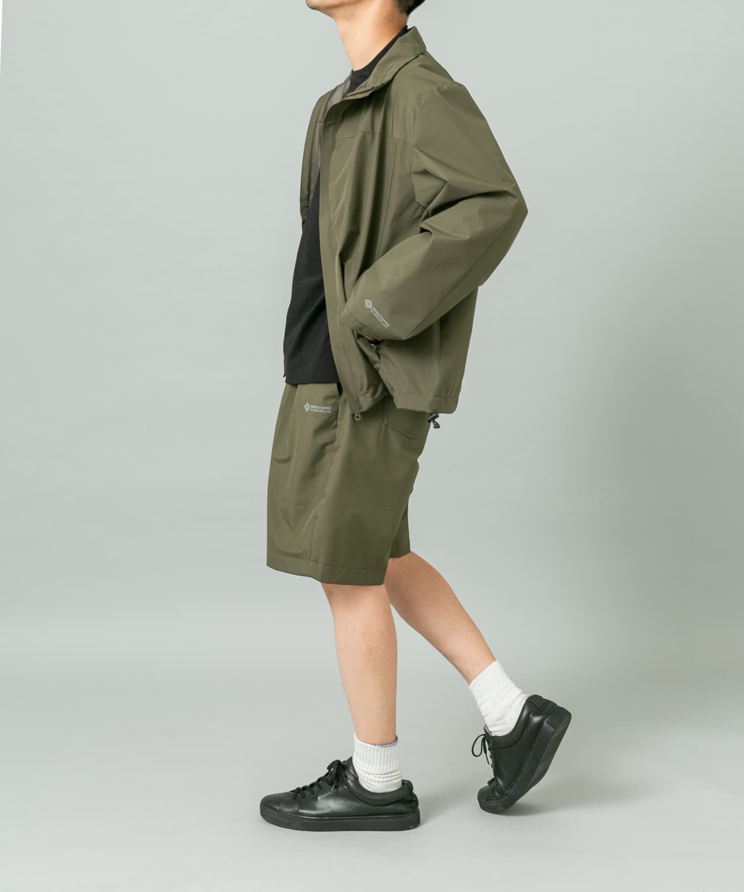 『別注』+phenix　WINDSTOPPER by GORE-TEX LABSタックショーツ KHAKI L