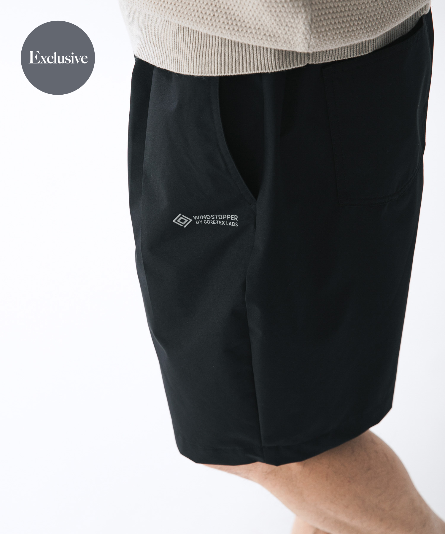 『別注』+phenix　WINDSTOPPER by GORE-TEX LABSタックショーツ