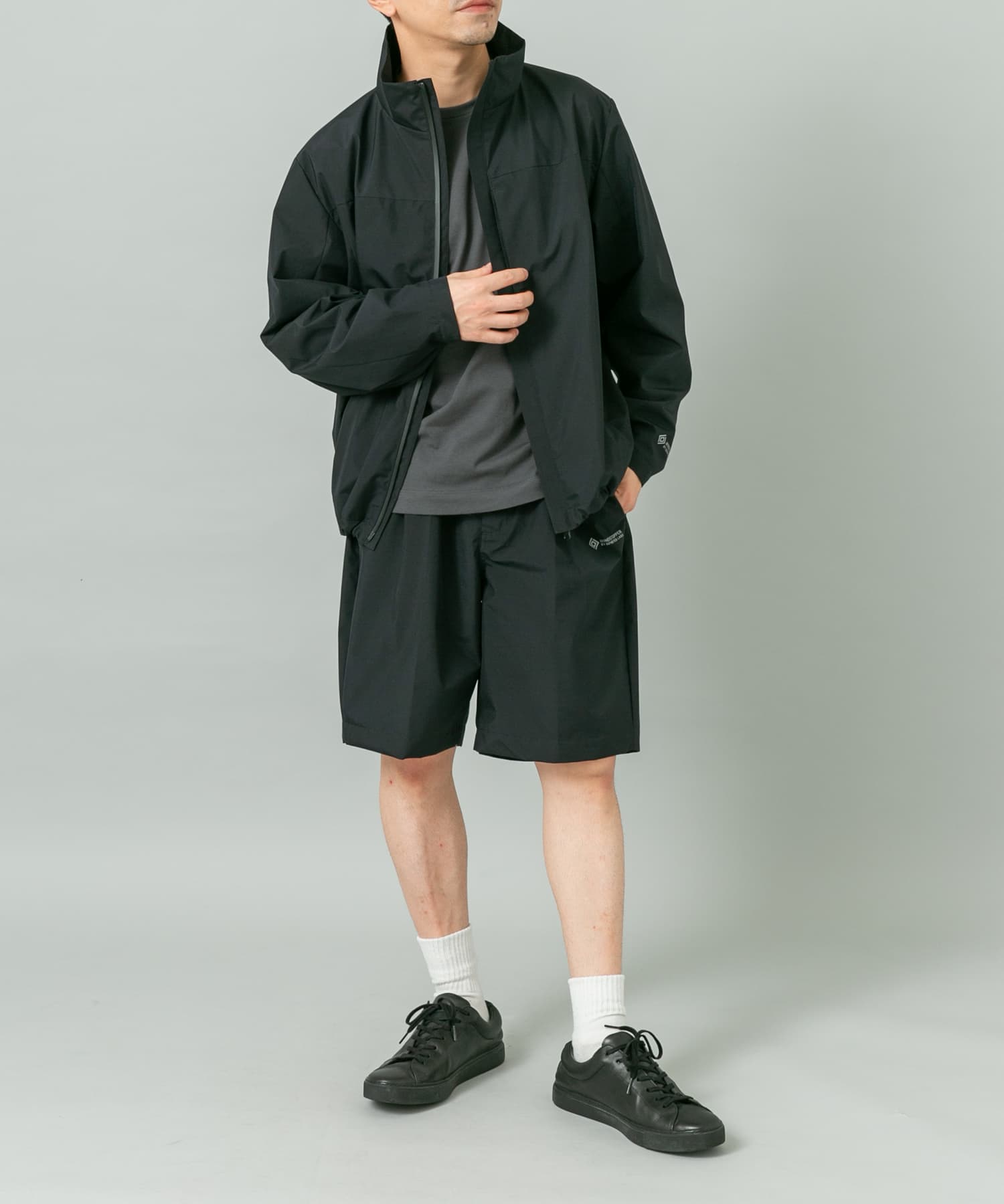 『別注』+phenix　WINDSTOPPER by GORE-TEX LABSタックショーツ BLACK L