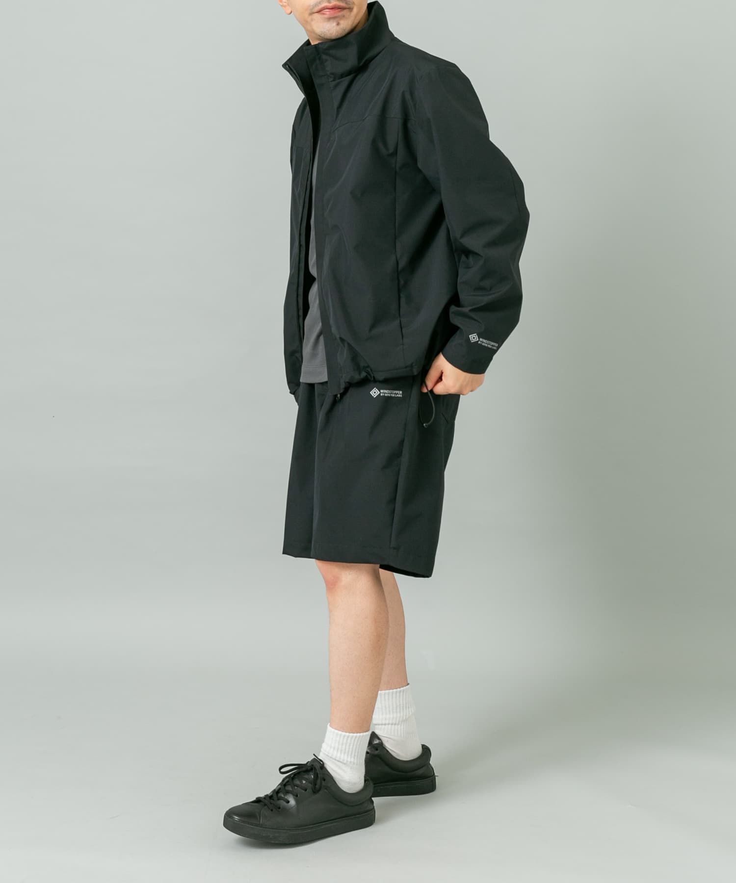 『別注』+phenix　WINDSTOPPER by GORE-TEX LABSタックショーツ BLACK XL