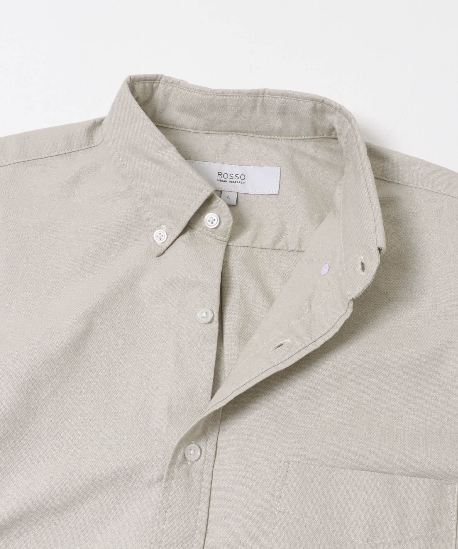 『WEB限定』『XXLサイズあり』『抗菌/消臭』ハイパフォーマンスオックスボタンダウンSH BEIGE XS