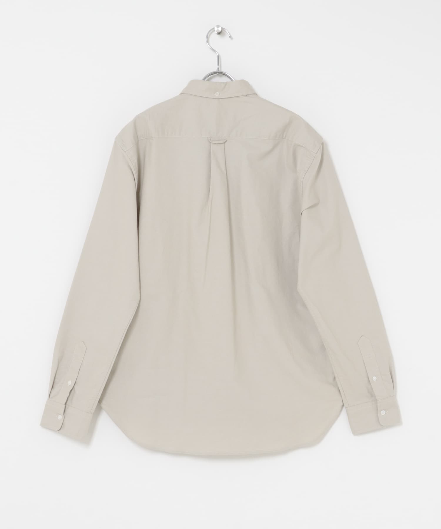 『WEB限定』『XXLサイズあり』『抗菌/消臭』ハイパフォーマンスオックスボタンダウンSH BEIGE XS