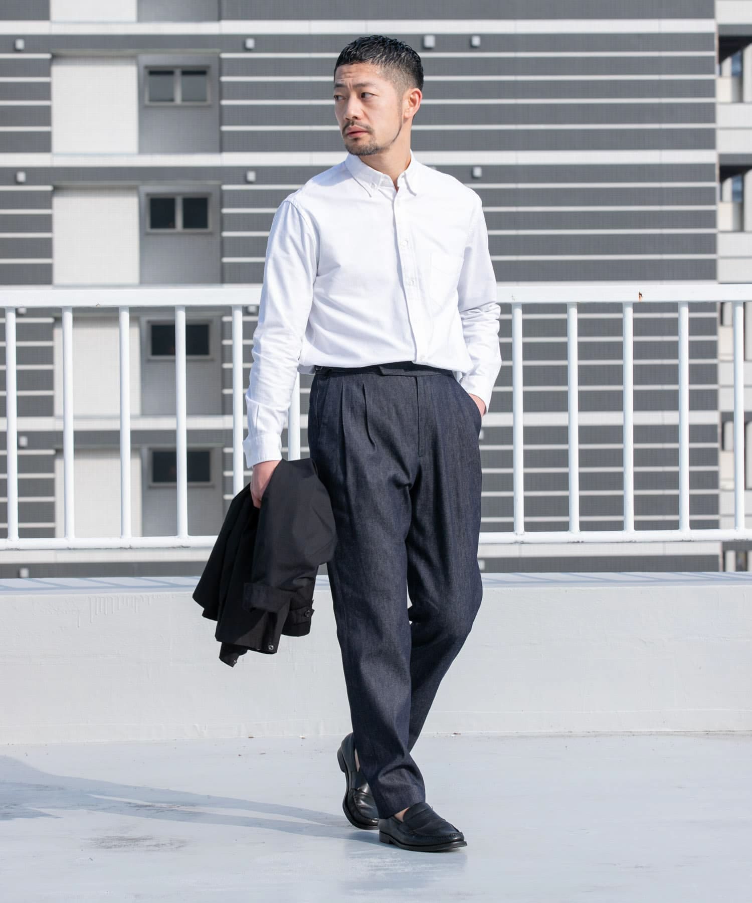 シャツがすっぽりと収まるサイズで使い勝手◎