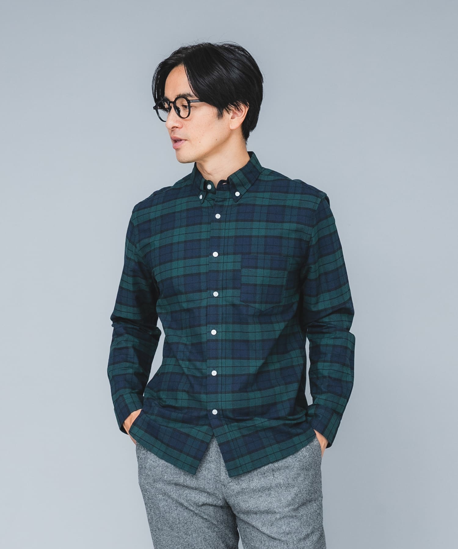 身長：180cm サイズ：L