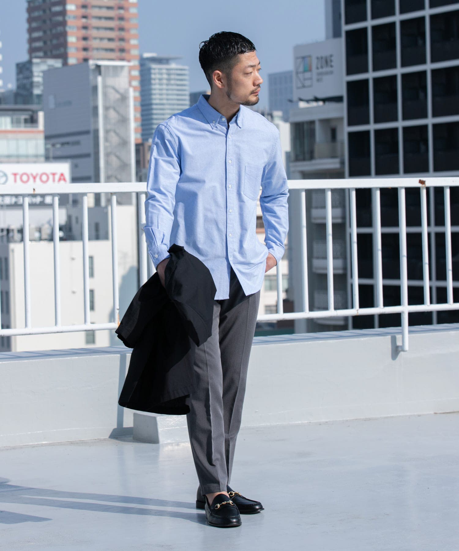 身長：173cm サイズ：L