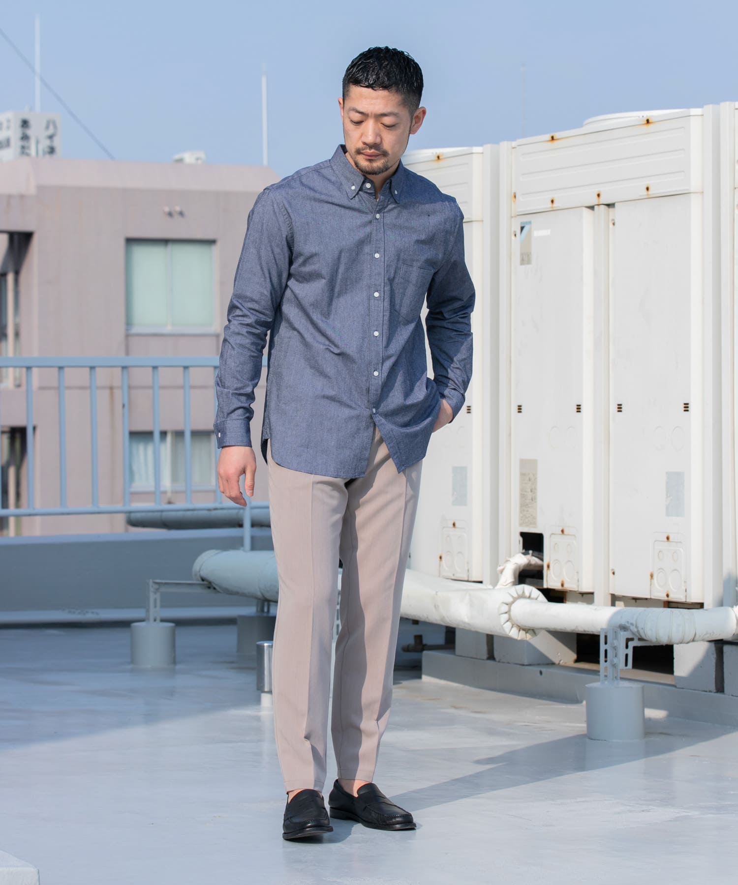 身長：173cm サイズ：L