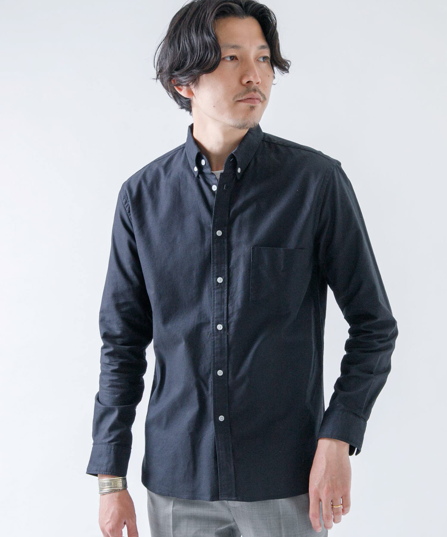 BLACK(ブラック)/身長：184cm サイズ：L