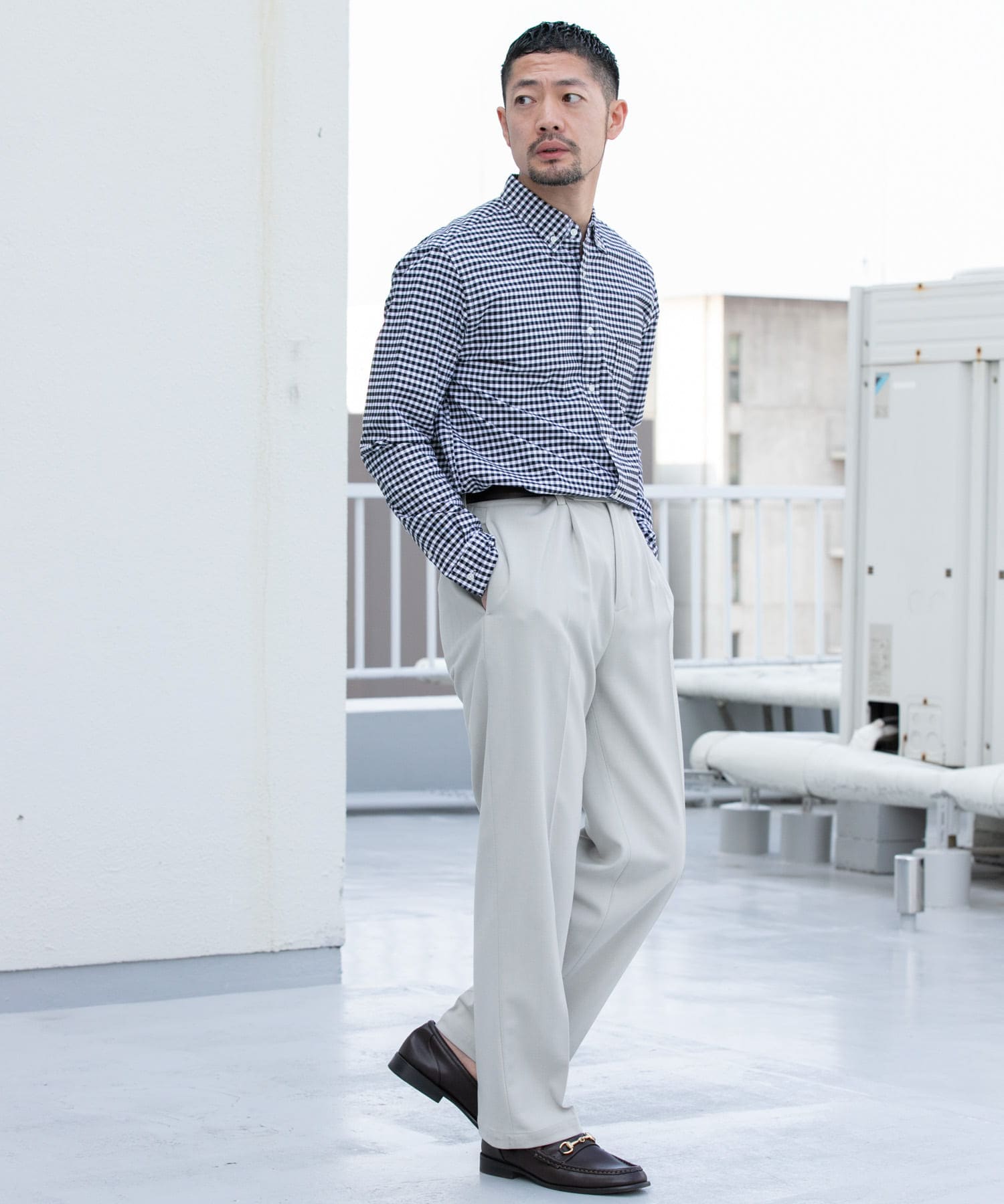 身長：173cm サイズ：L