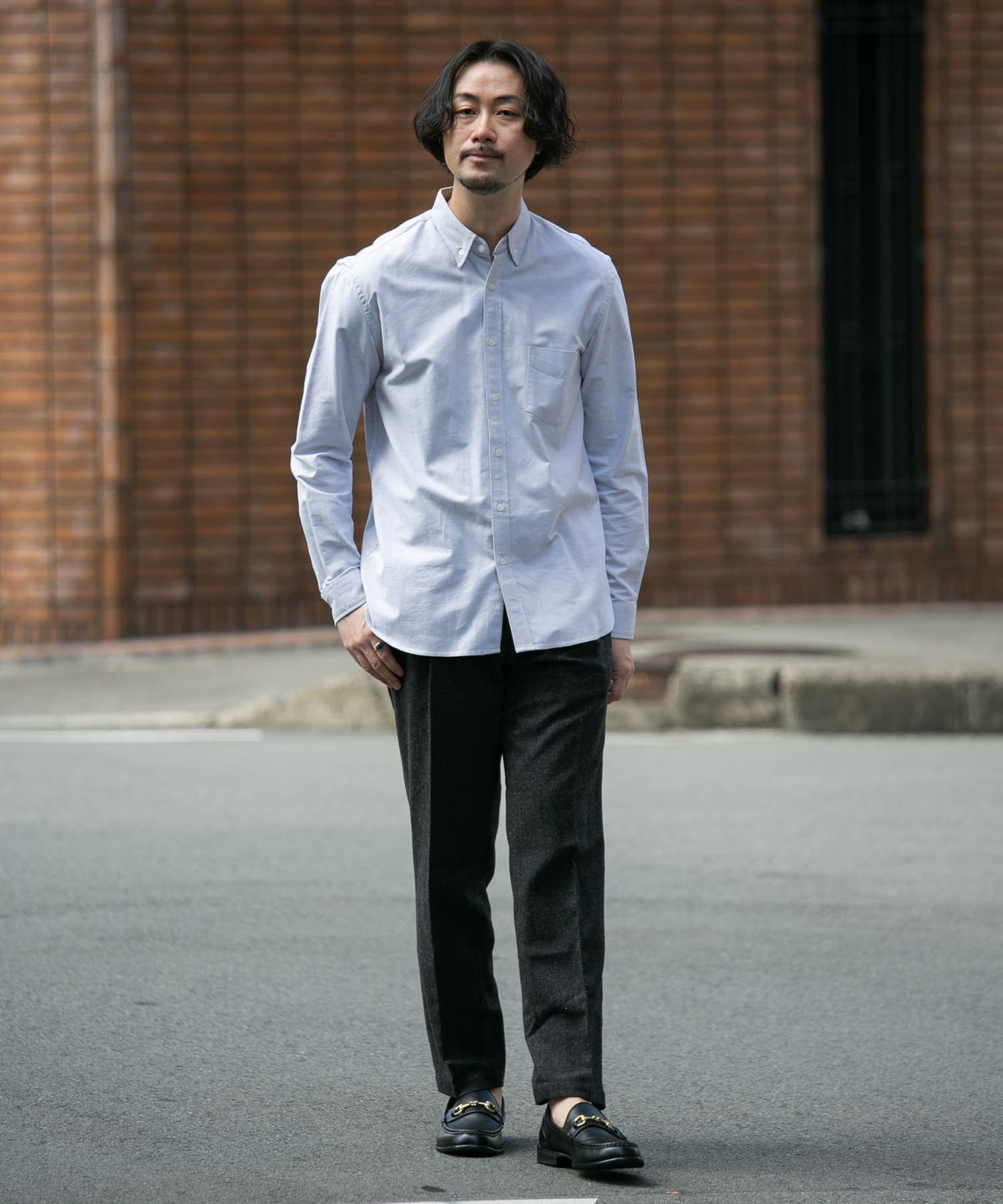 身長：177cm サイズ：L