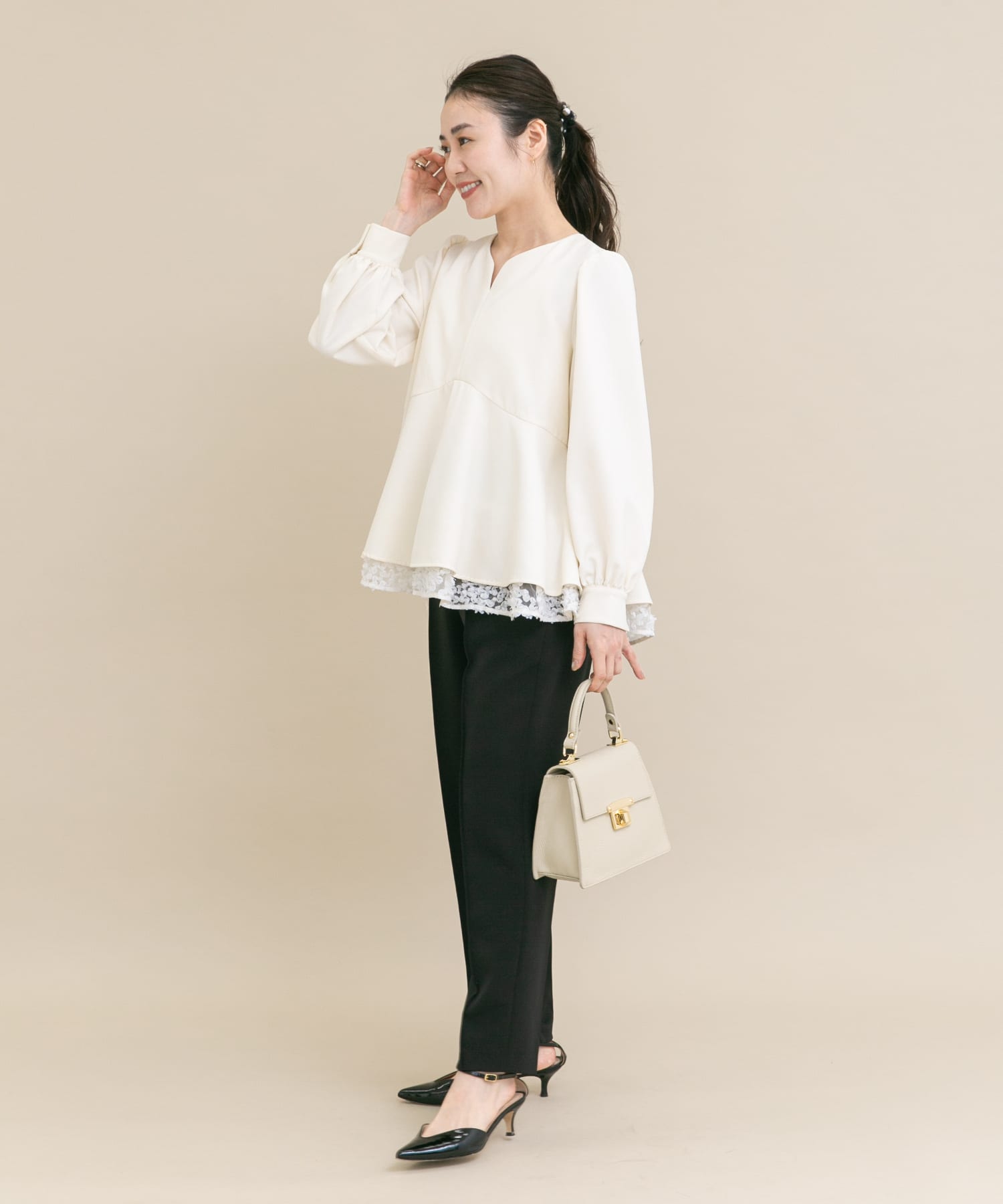 身長：157cm サイズ：FREE