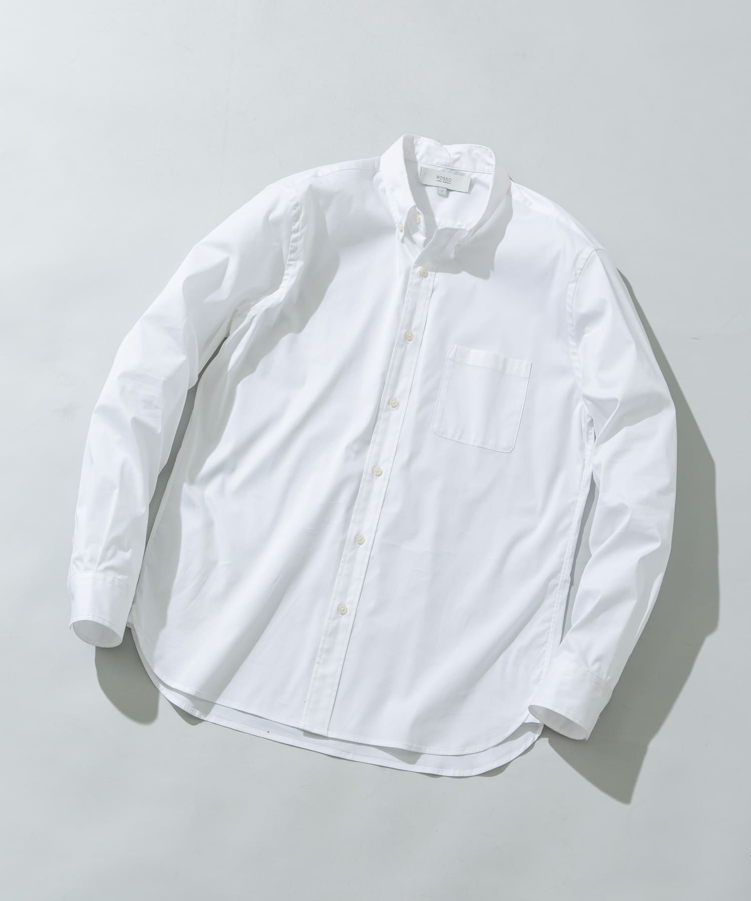 『イージーケア』ハイパフォーマンス快適BDシャツ WHITE M