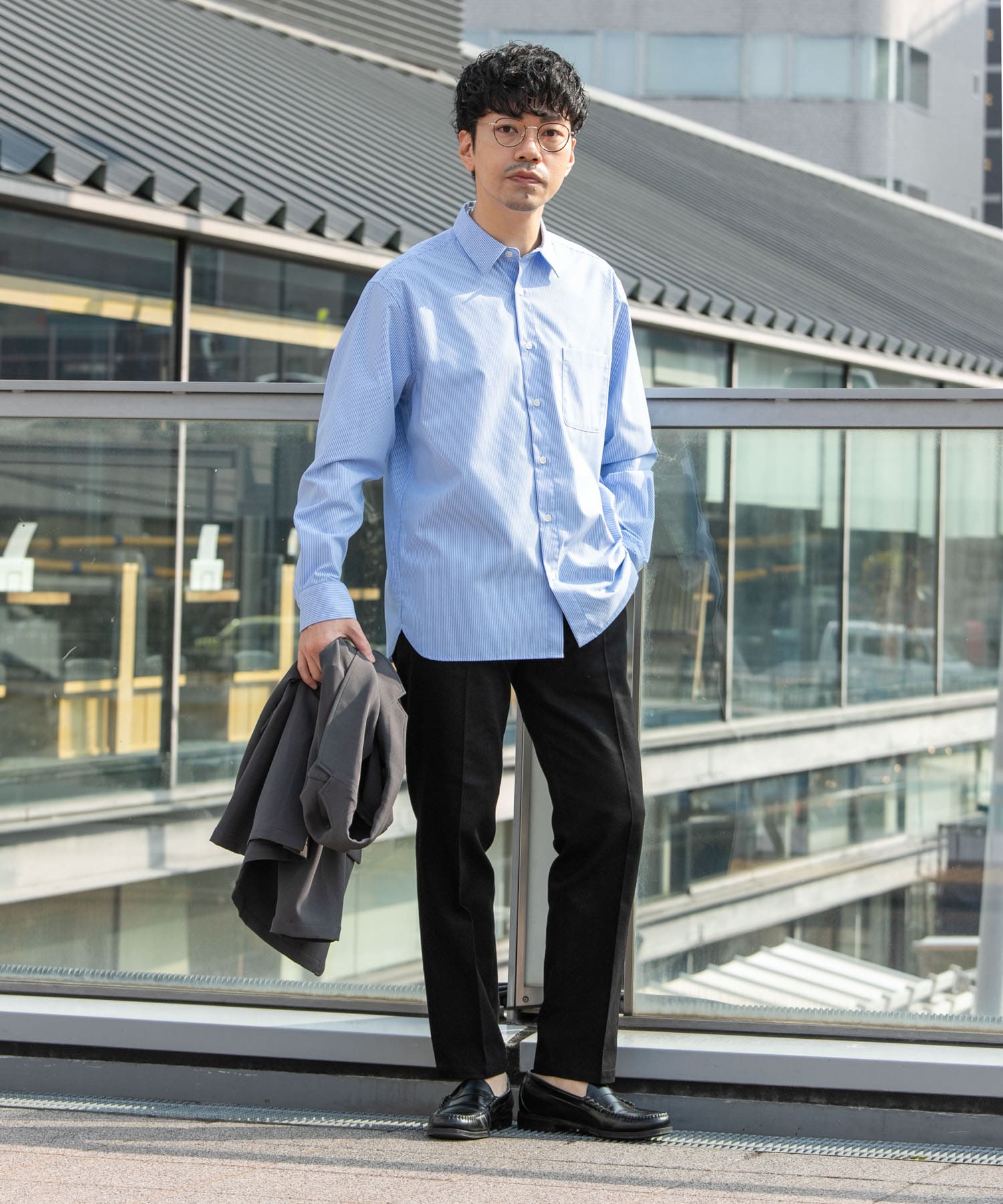 身長：172cm サイズ：L
