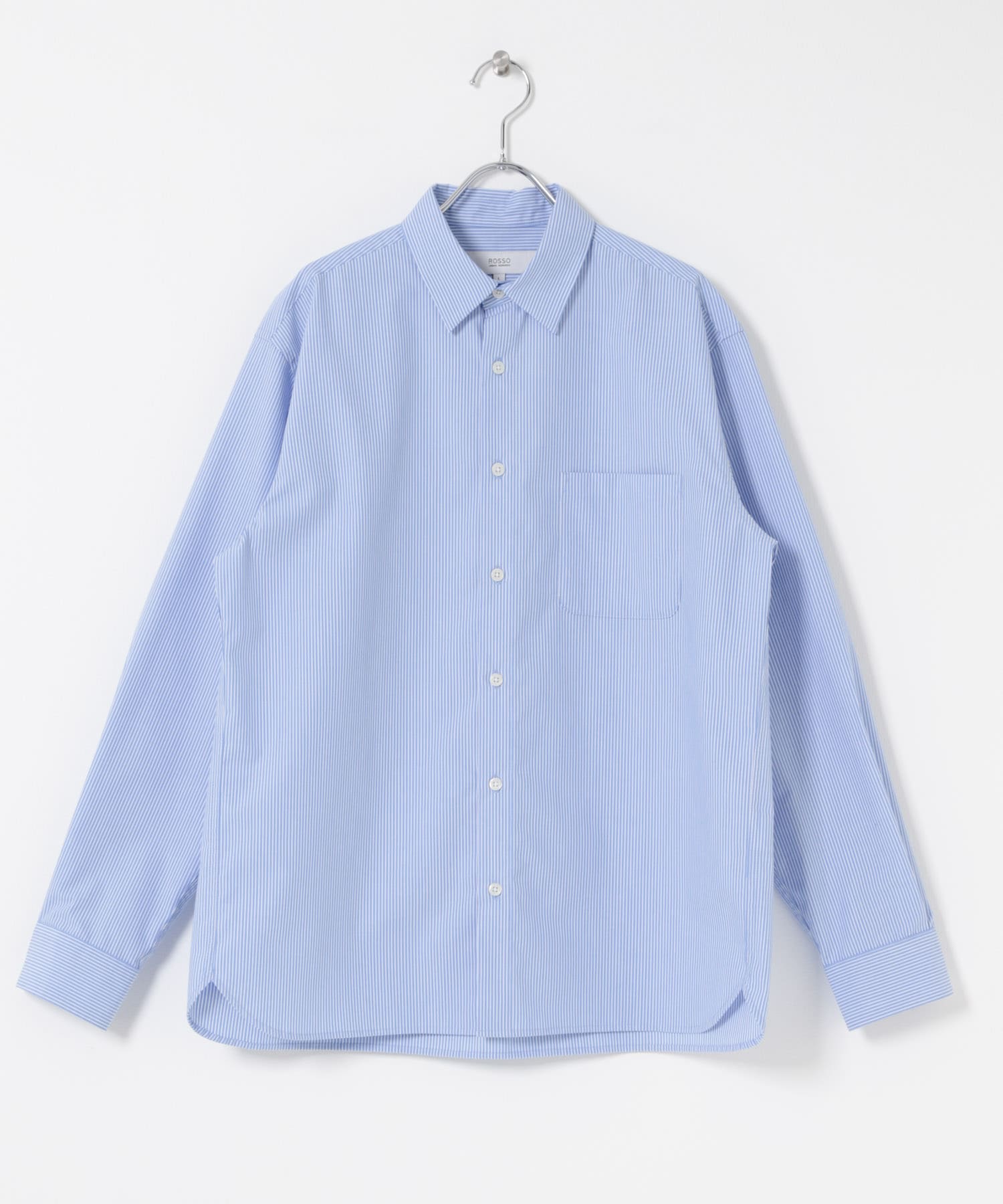 『防シワ/防臭』アーバンリラックスブロードシャツ SAX S