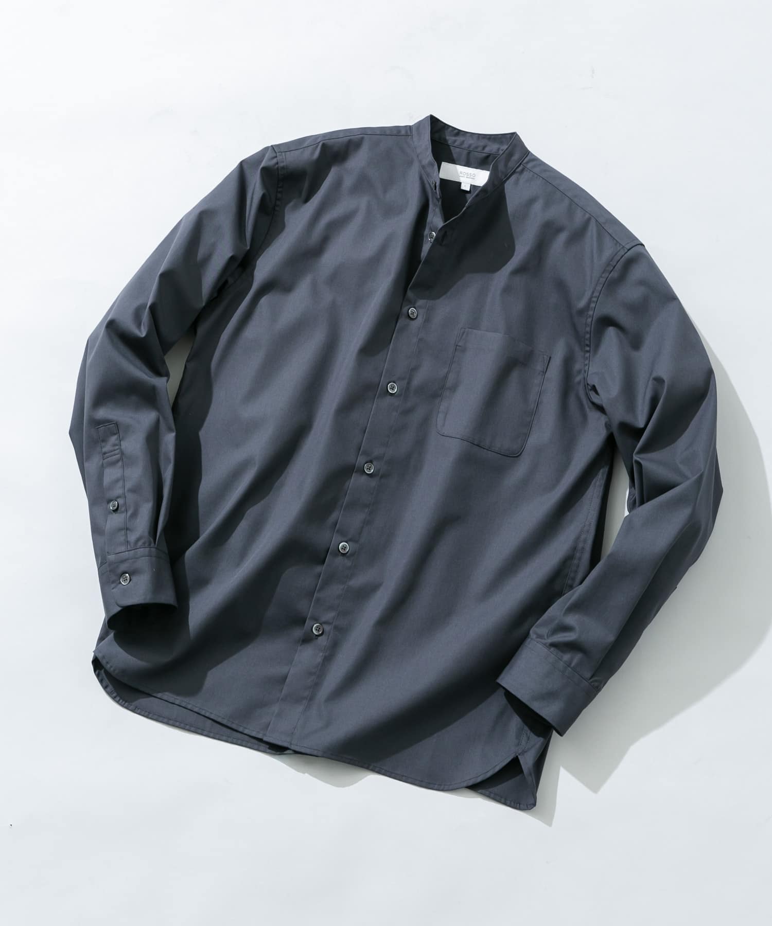 『防シワ/防臭』アーバンリラックスブロードバンドシャツ CHARCOAL S