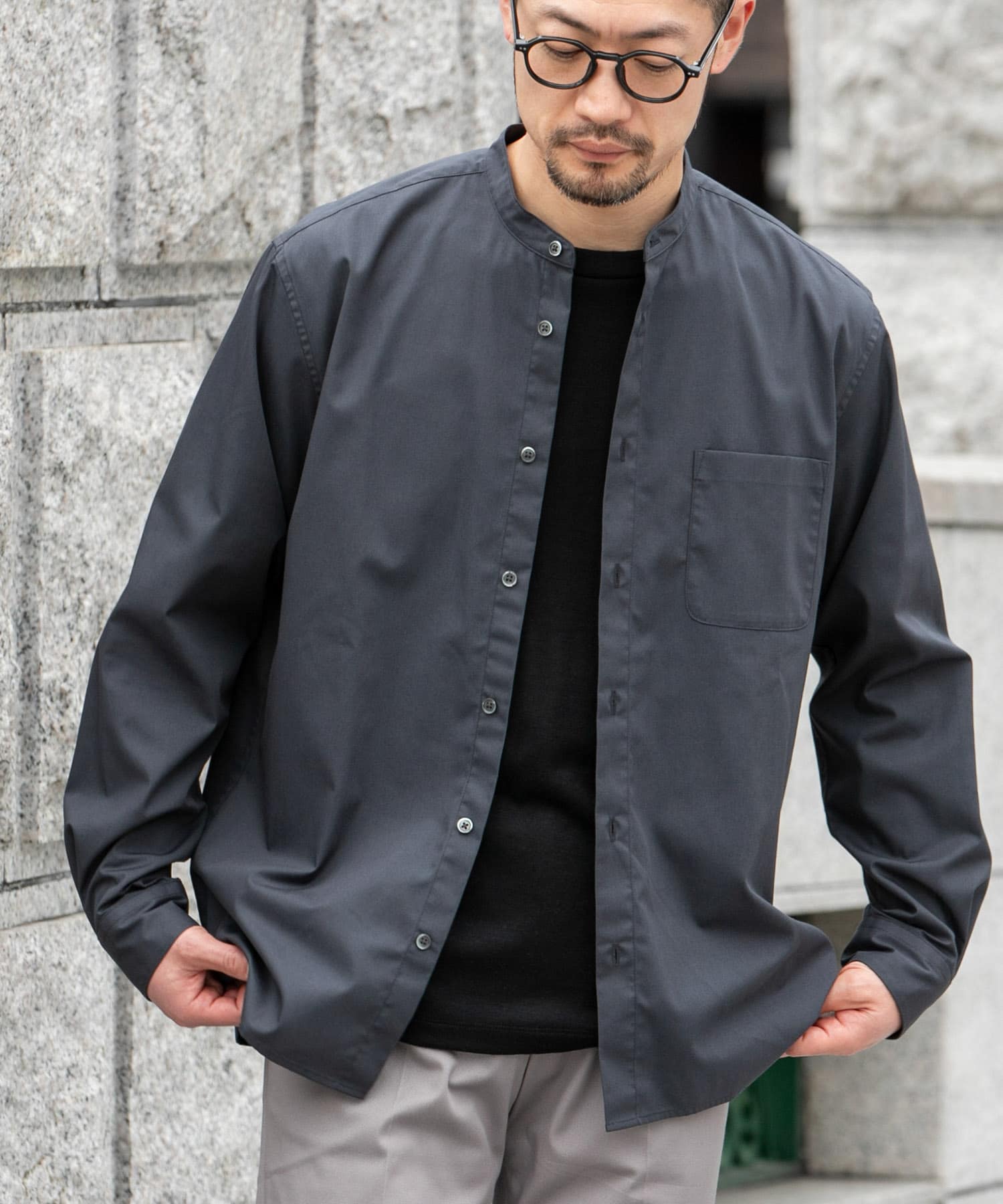 身長：173cm サイズ：L