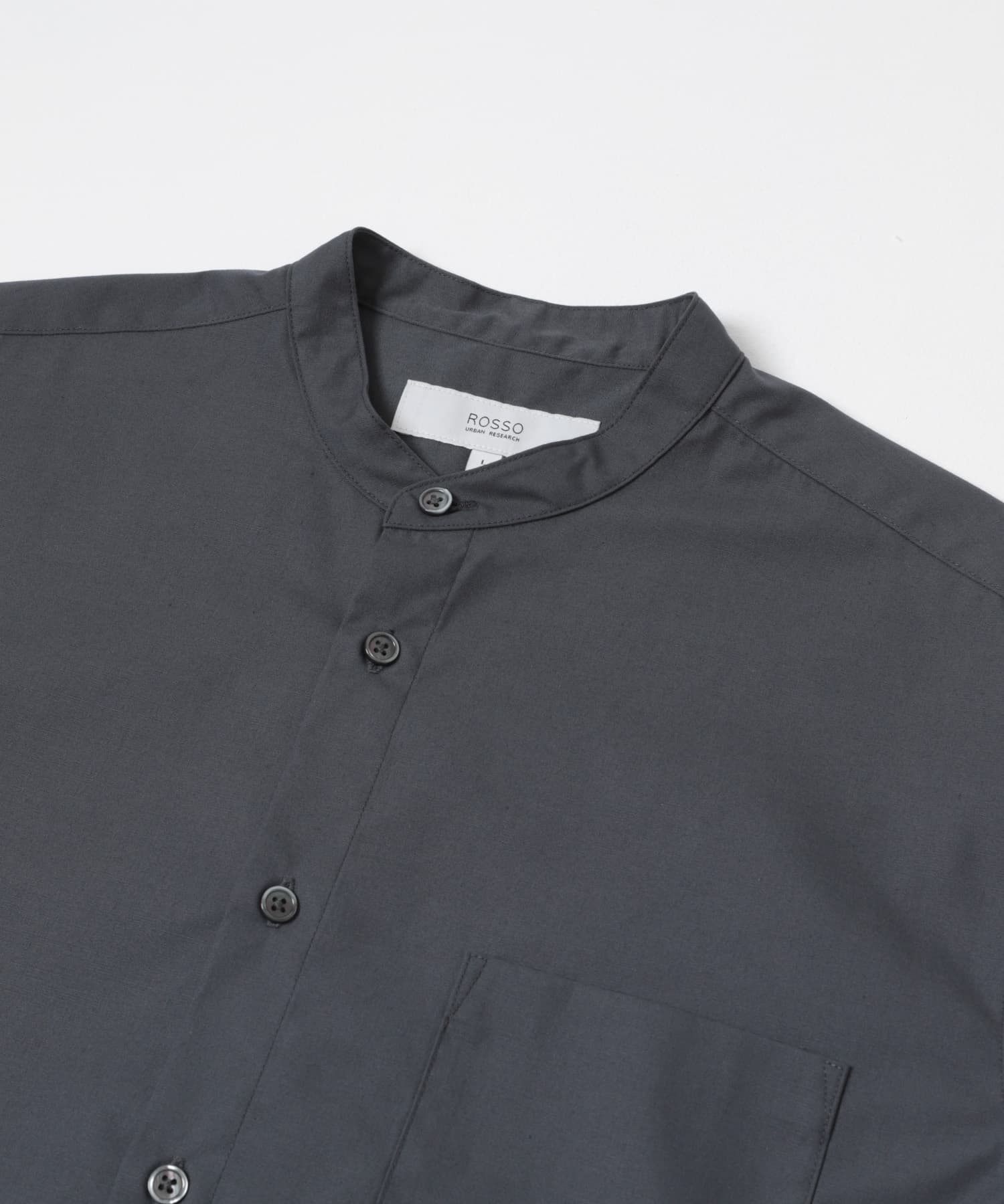 『防シワ/防臭』アーバンリラックスブロードバンドシャツ CHARCOAL S