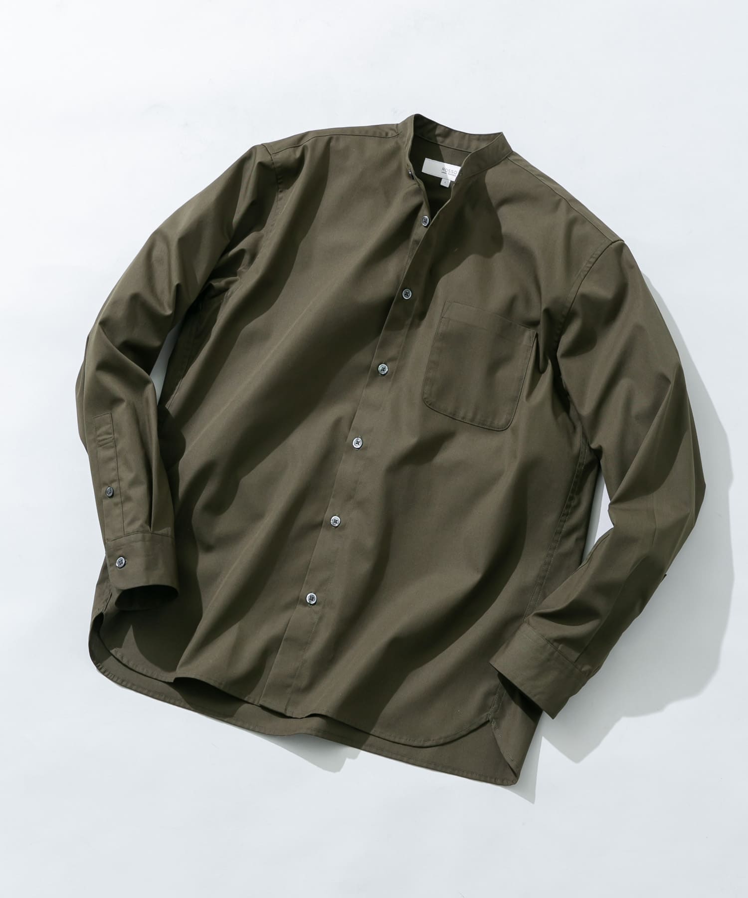 『防シワ/防臭』アーバンリラックスブロードバンドシャツ KHAKI S