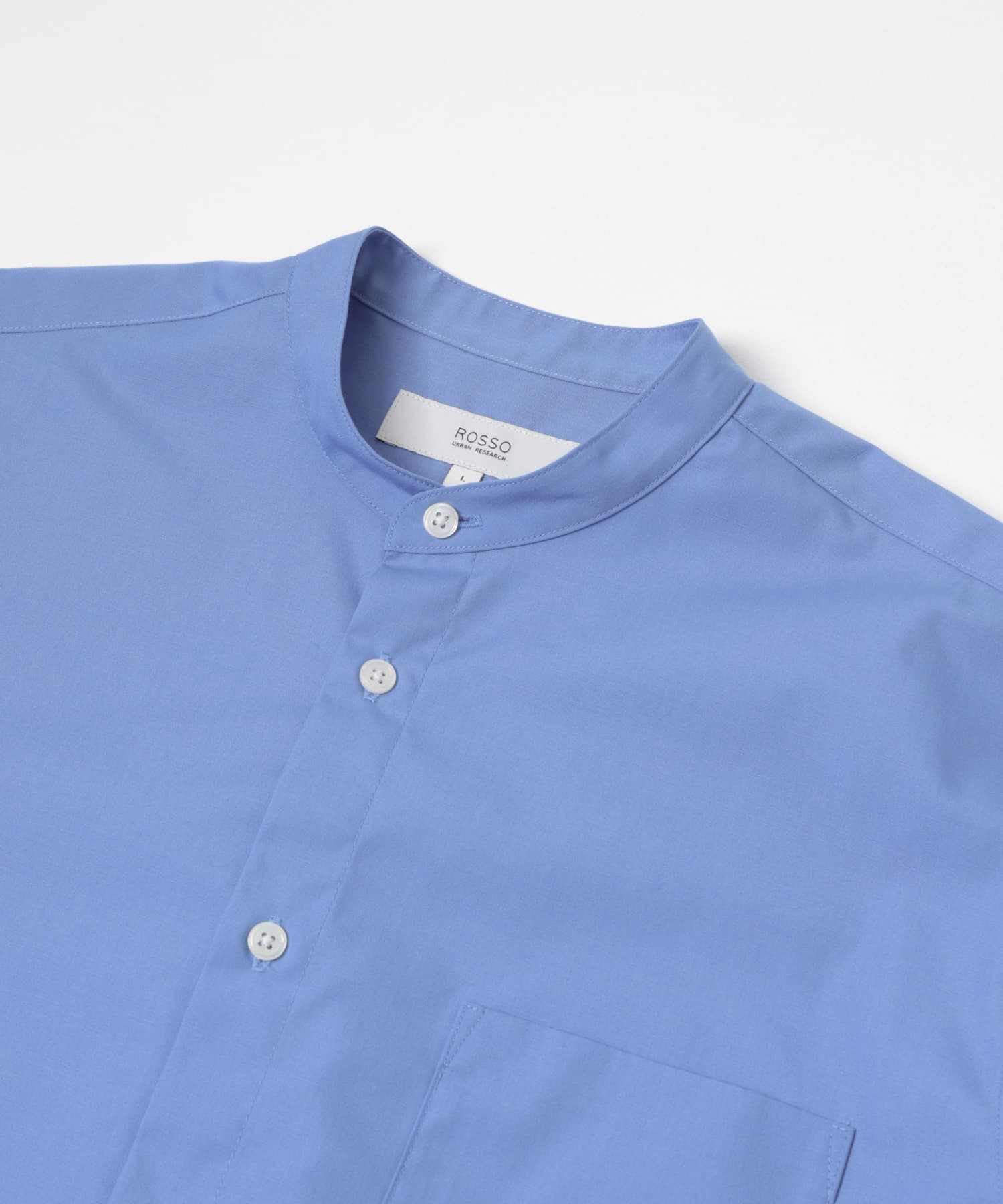 『防シワ/防臭』アーバンリラックスブロードバンドシャツ BLUE S