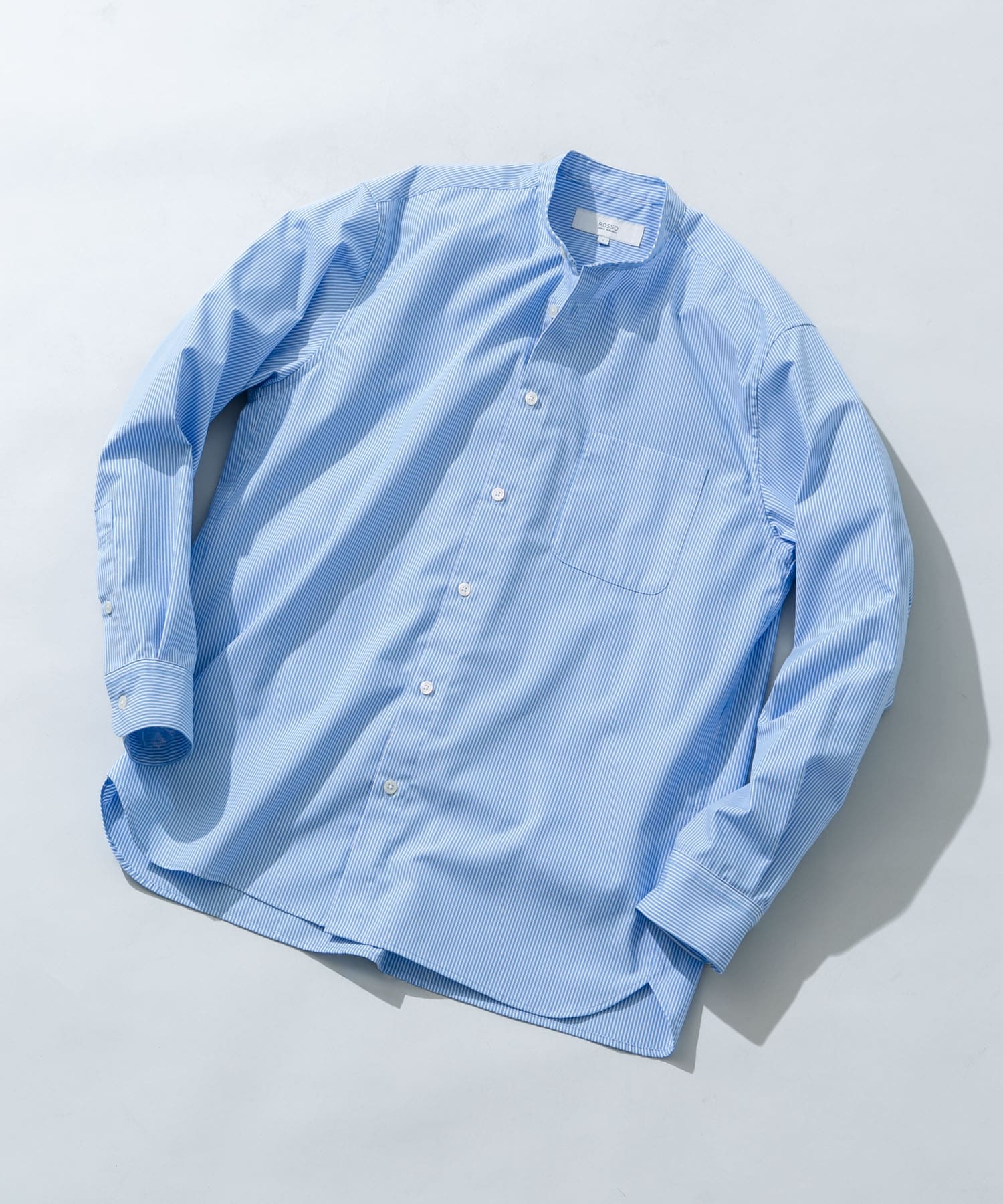 『防シワ/防臭』アーバンリラックスブロードバンドシャツ SAX S