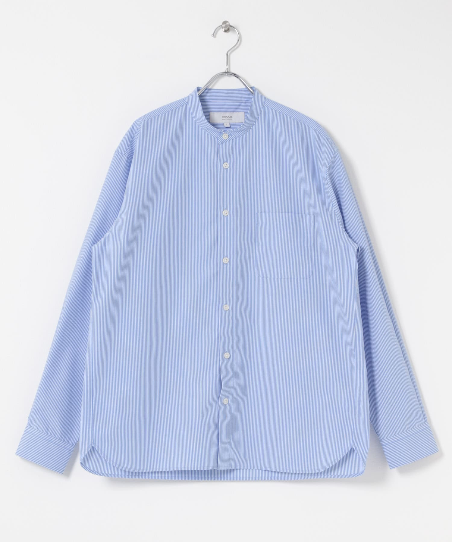 『防シワ/防臭』アーバンリラックスブロードバンドシャツ SAX S