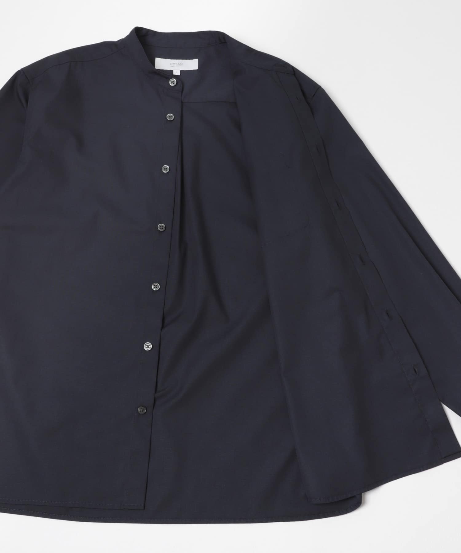 『防シワ/防臭』アーバンリラックスブロードバンドシャツ NAVY S