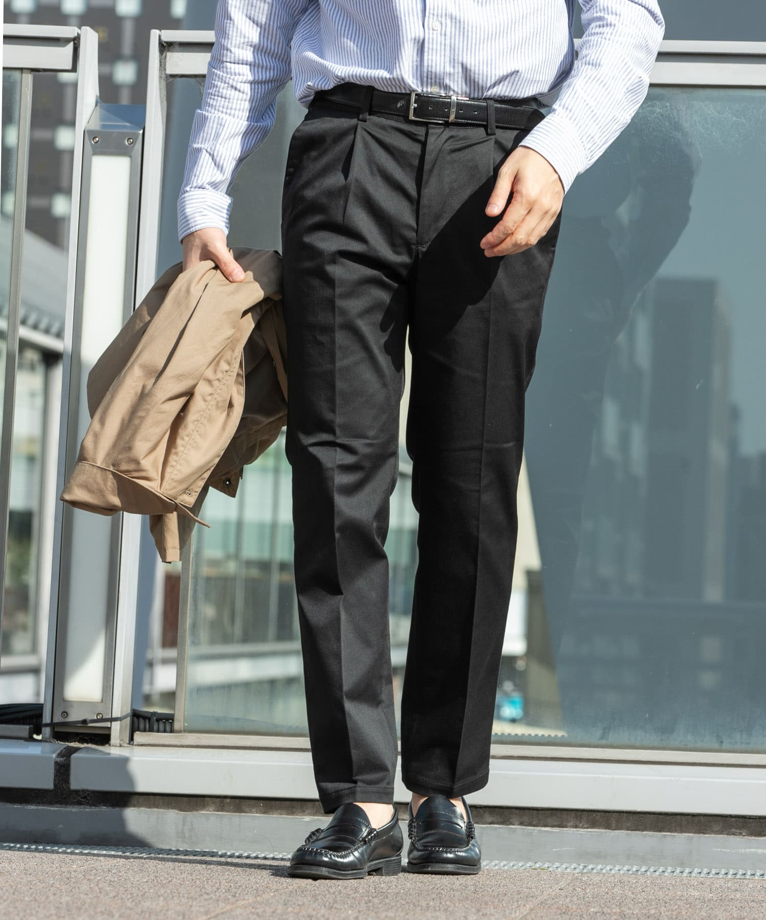 『WEB限定』ストレッチチノスラックス