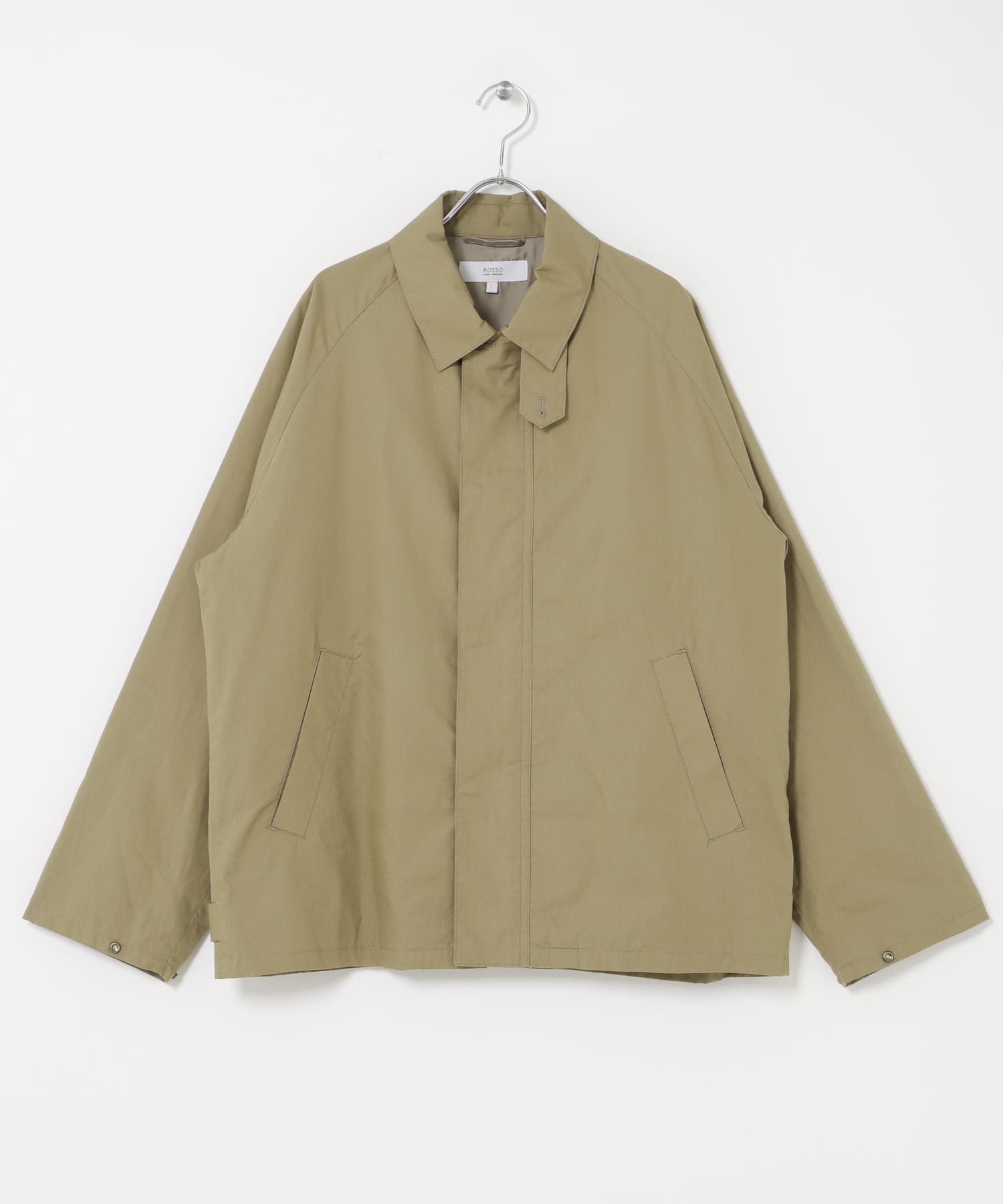 『撥水』タイプライターブルゾン KHAKI S