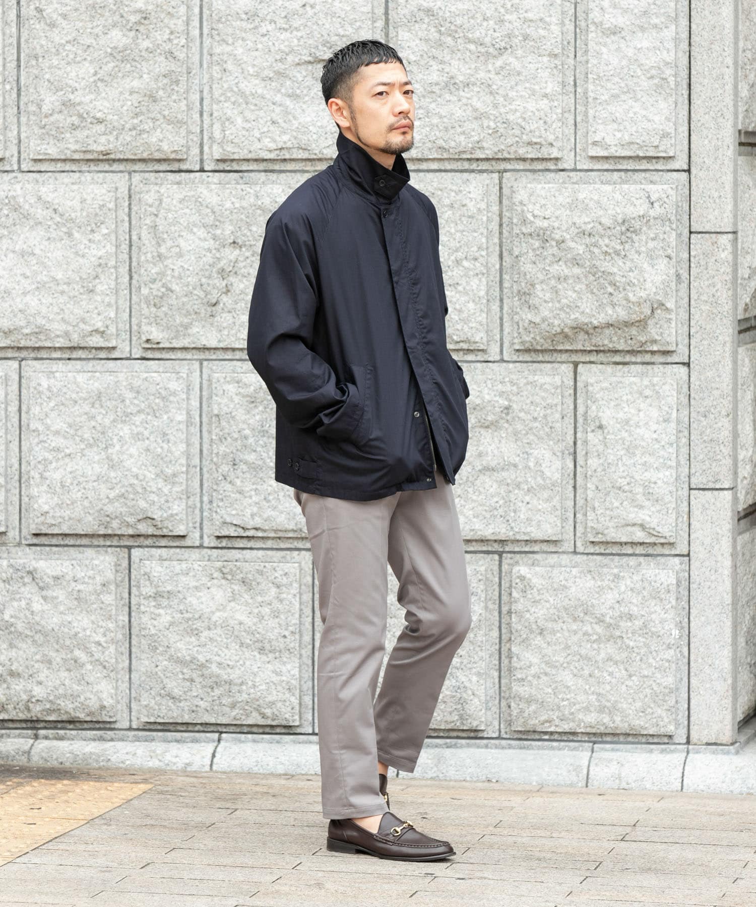 身長：173cm サイズ：L