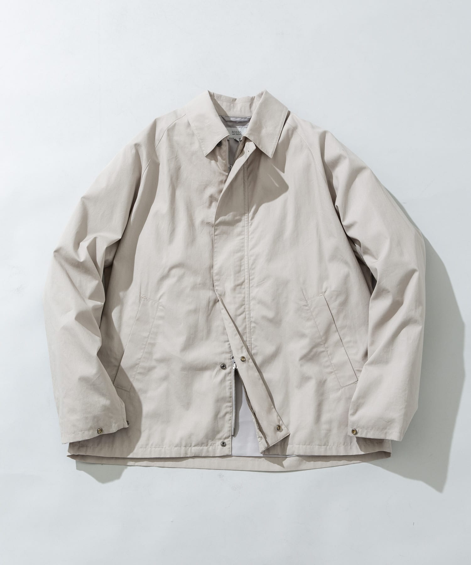 『撥水』タイプライターブルゾン GRAY S