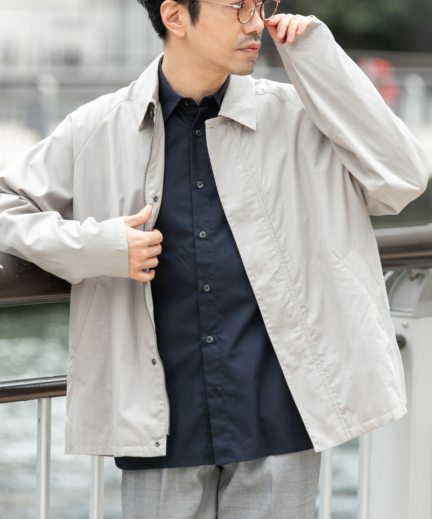 身長：172cm サイズ：L