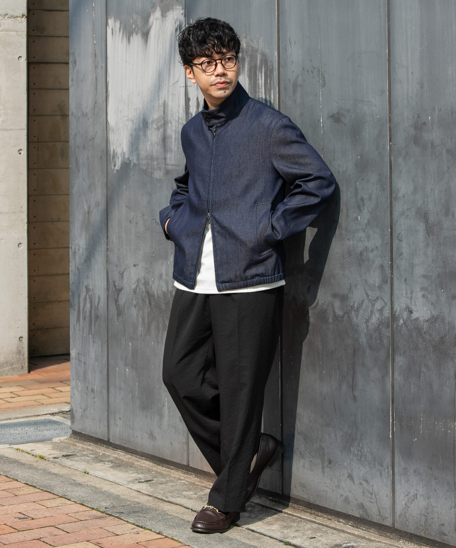 身長：173cm サイズ：L