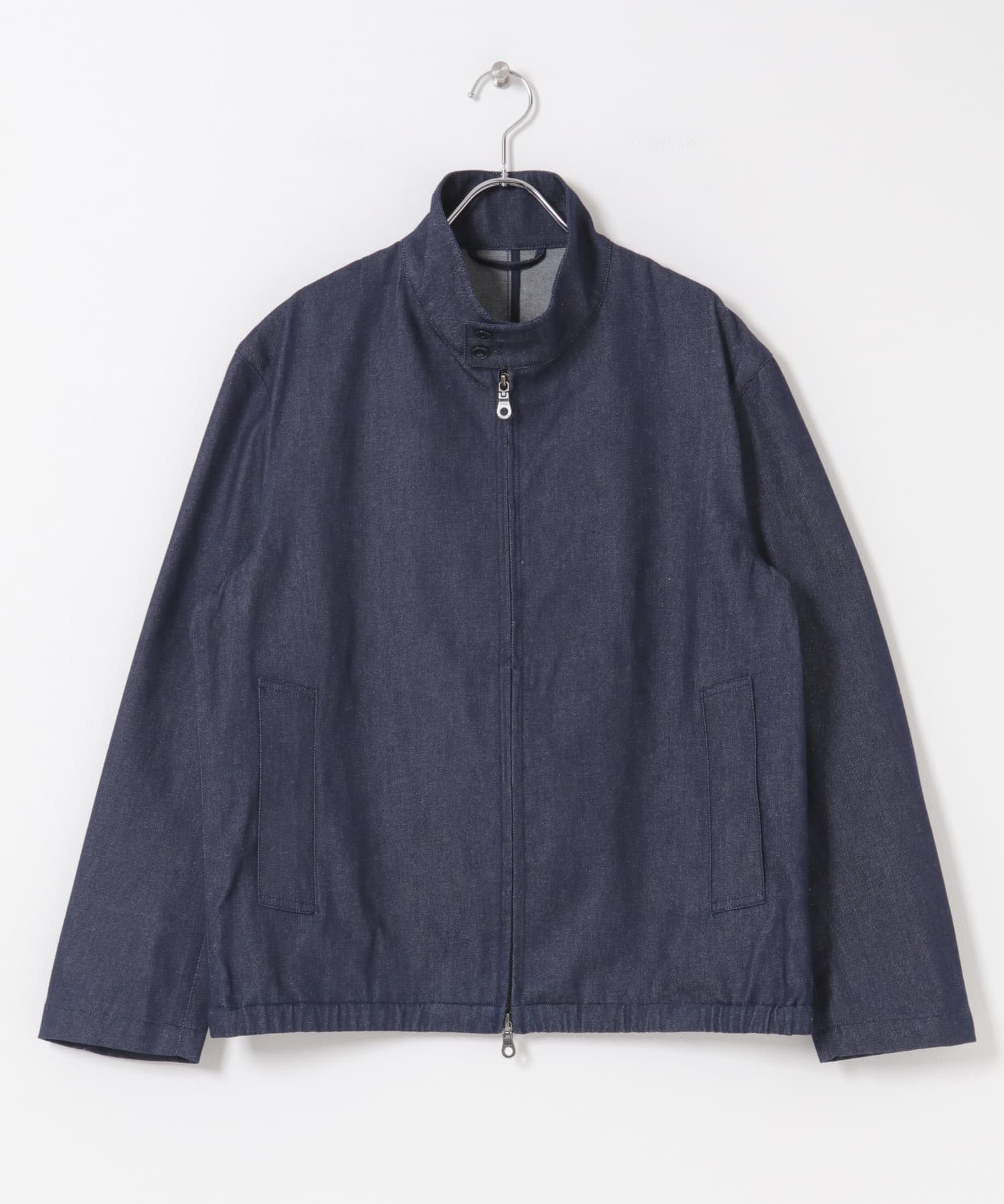 『WEB限定』デニムスタンドブルゾン INDIGO M