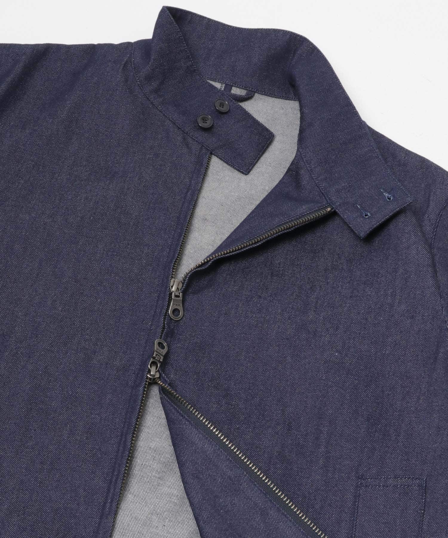 『WEB限定』デニムスタンドブルゾン INDIGO M
