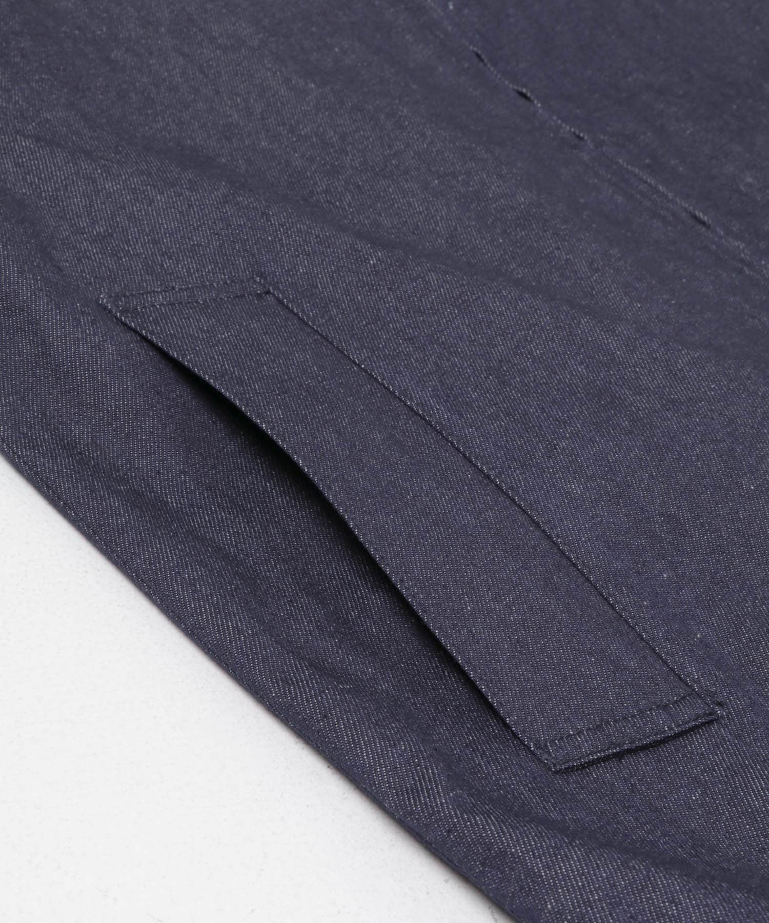 デニムスタンドブルゾン INDIGO M