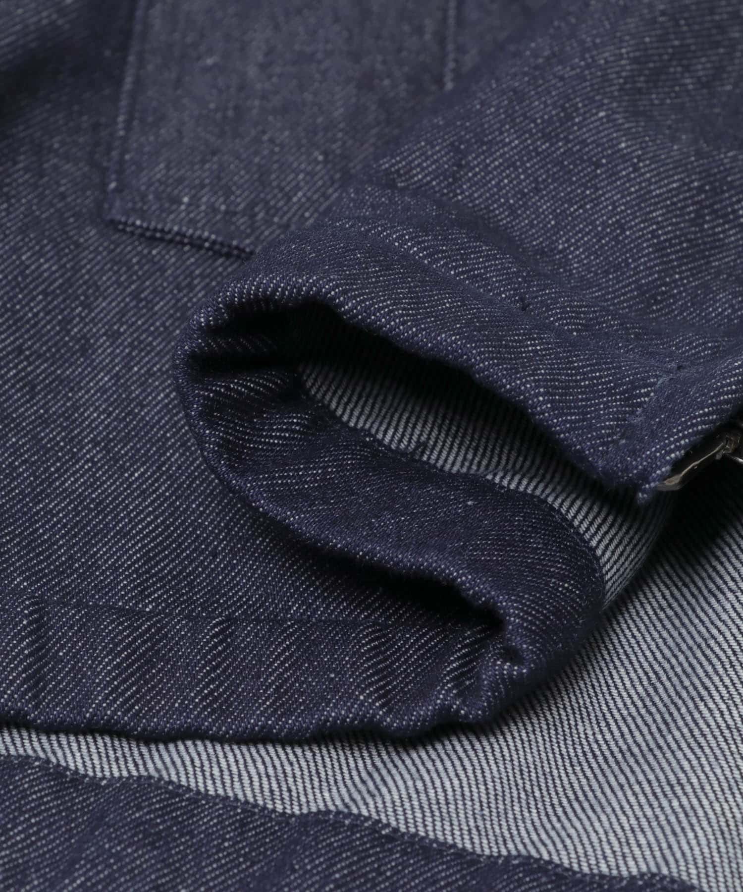 『WEB限定』デニムスタンドブルゾン INDIGO M