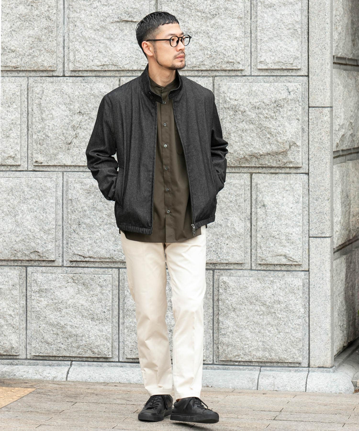 身長：173cm サイズ：L