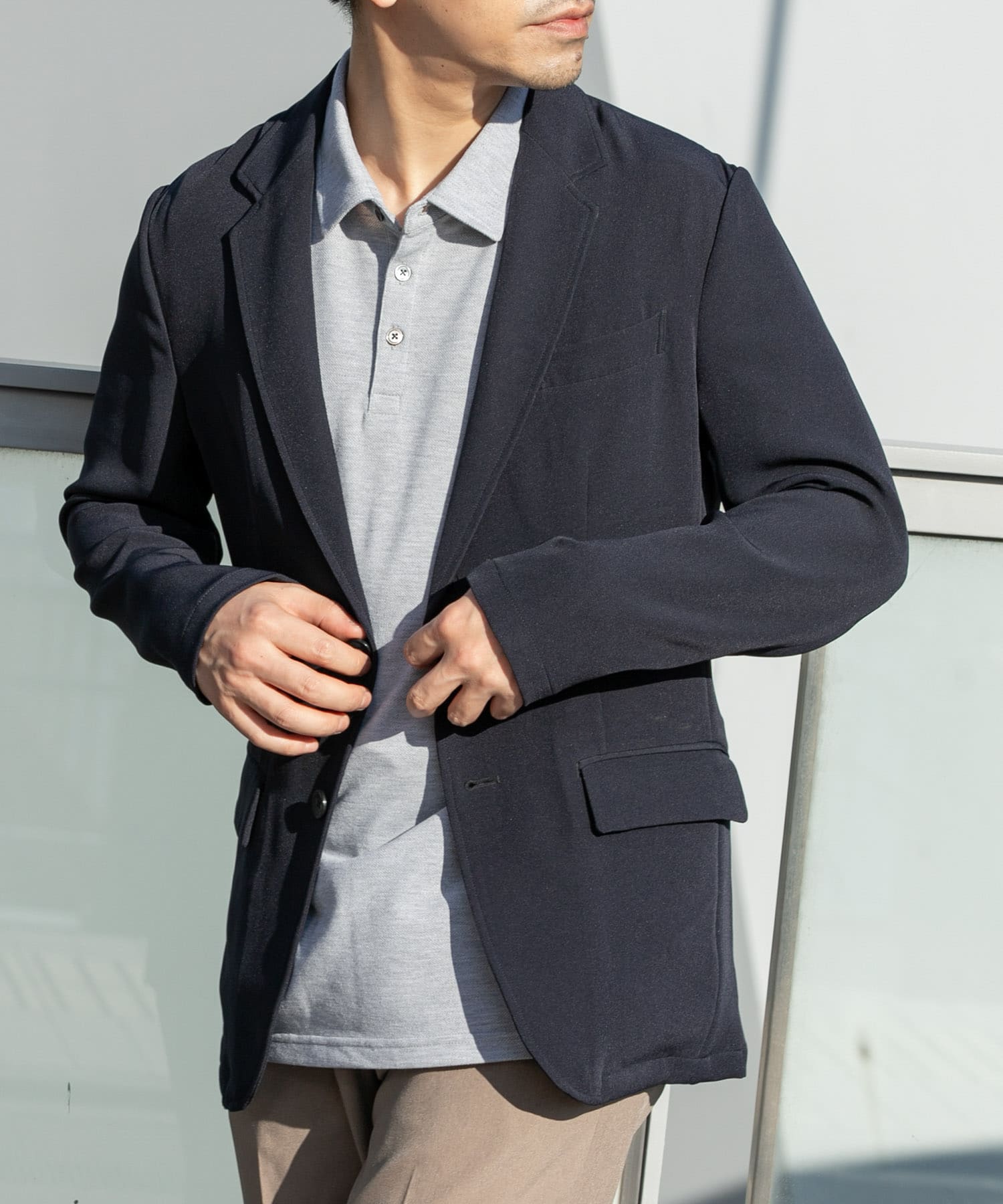 身長：173cm サイズ：L