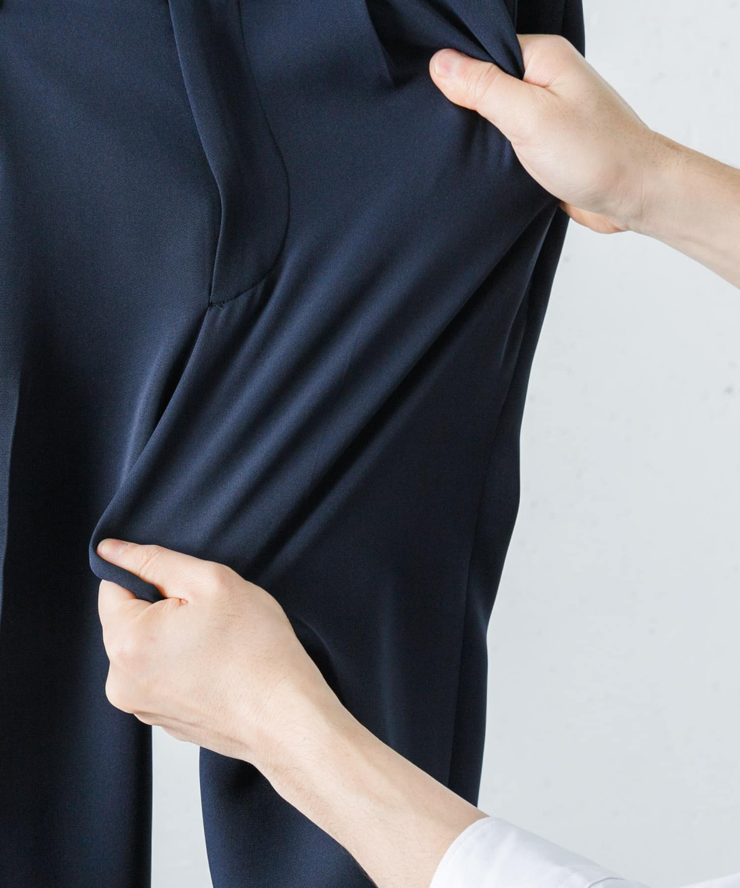 『WEB限定』『イージーケア』ハイパフォーマンス快適セットアップ NAVY S