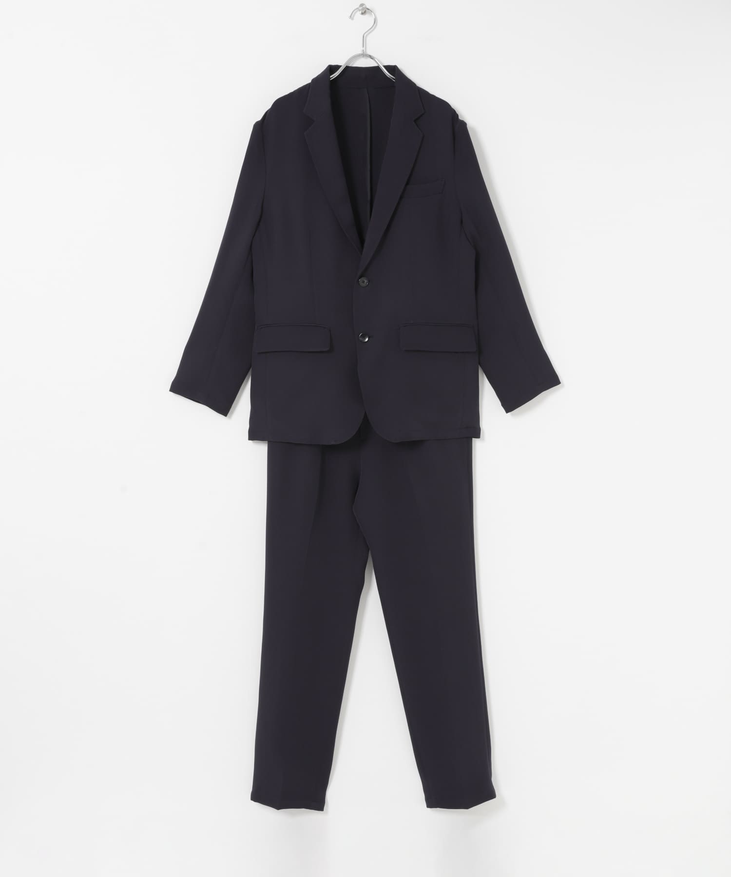 『WEB限定』『イージーケア』ハイパフォーマンス快適セットアップ NAVY S